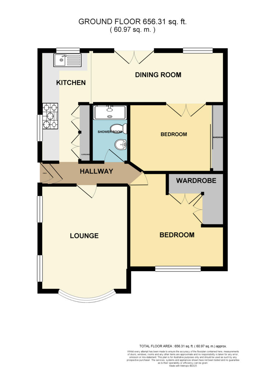 Cotswold Avenue, Rayleigh floorplan