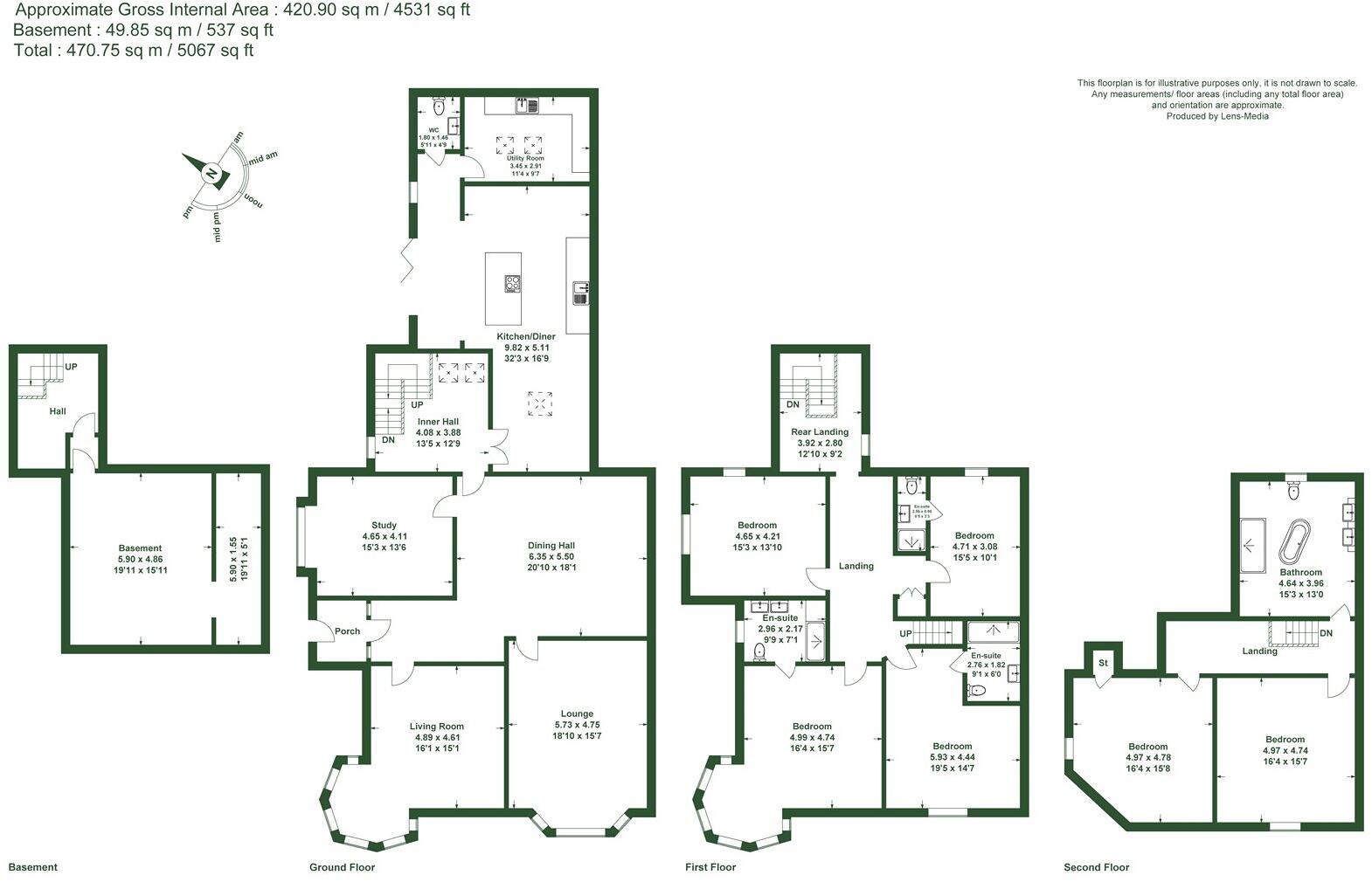 Park View Road, Lytham St. Annes, Lancashire floorplan