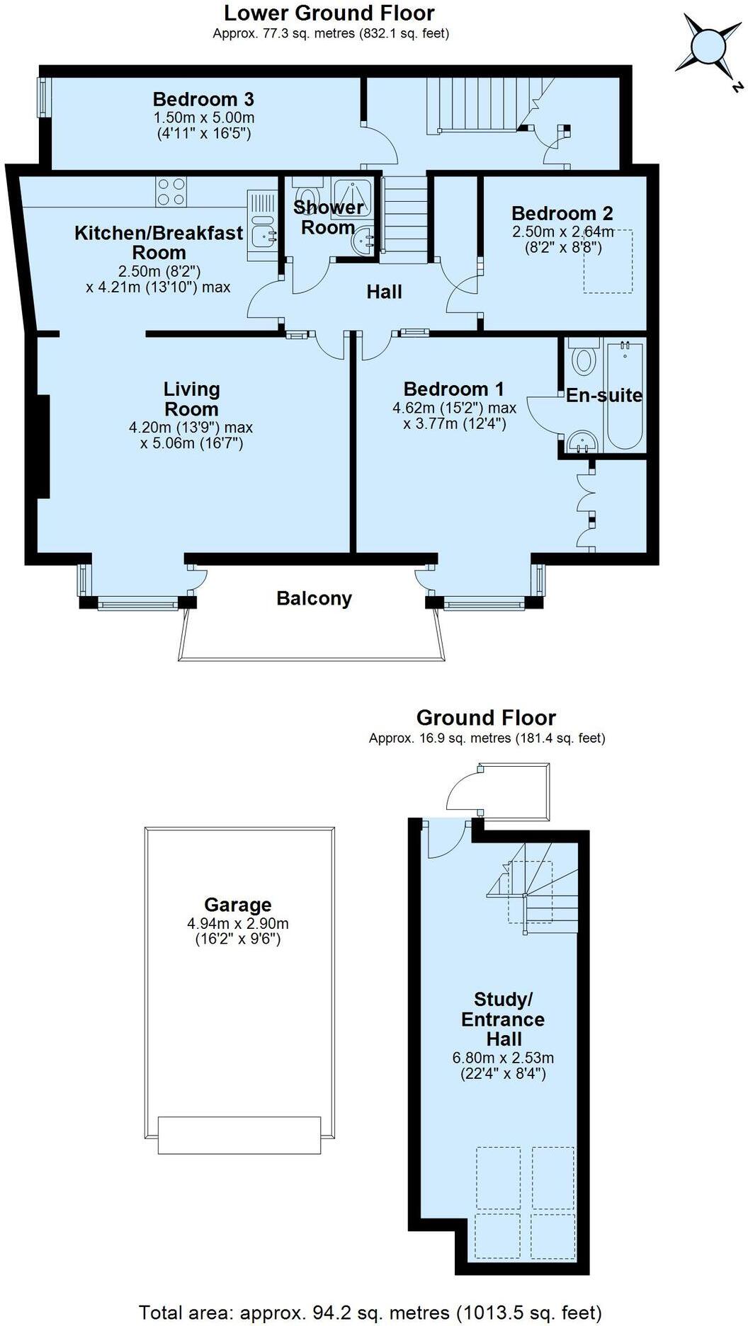 BY AUCTION Swannaton Road, Dartmouth floorplan