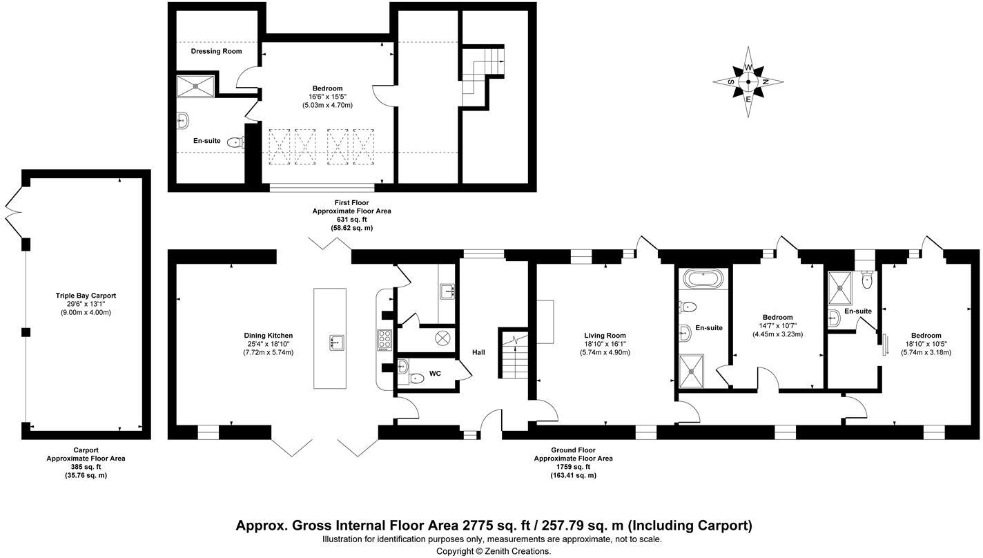 The Bramleys, Beals Lane, Sutton On Derwent, York floorplan