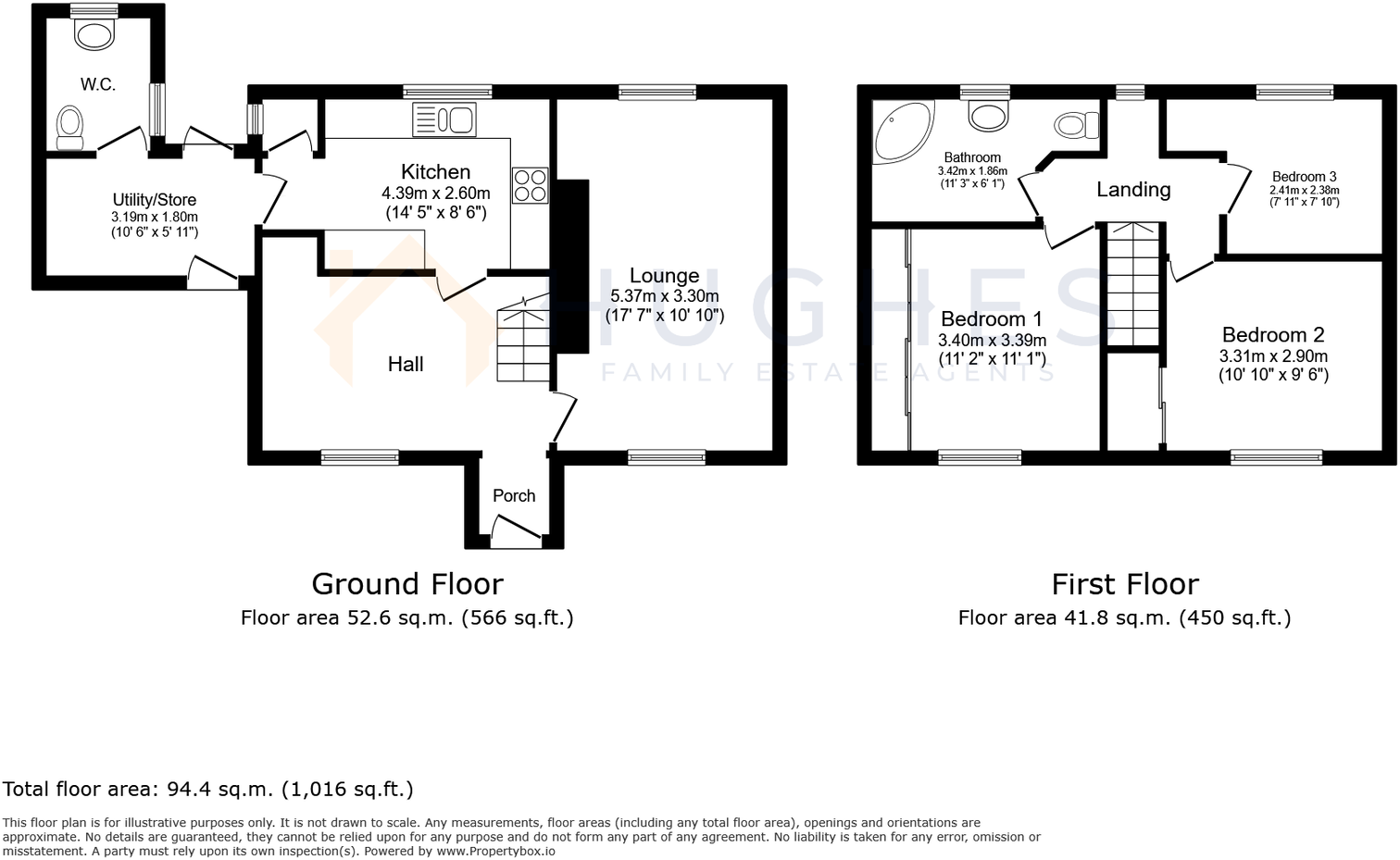 John West Street, Stocksbridge, Sheffield floorplan