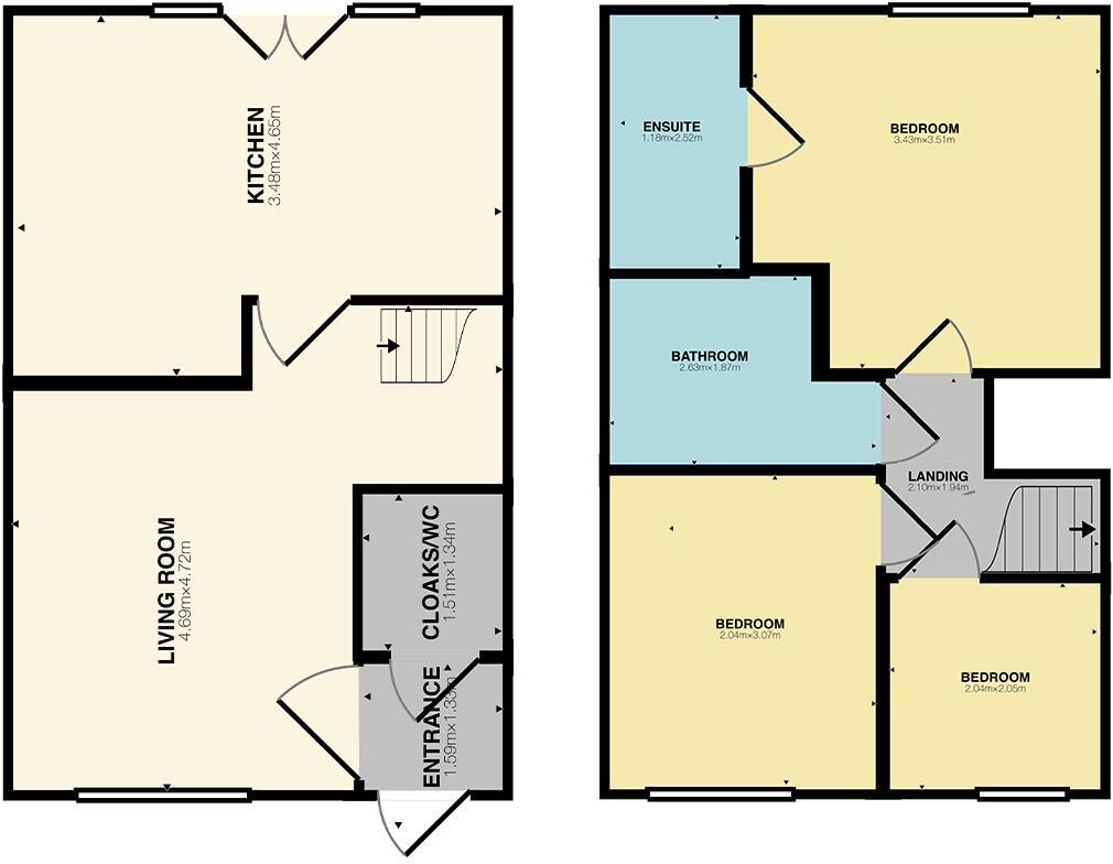 Beldon Close, Seaham, SR7 8LD floorplan