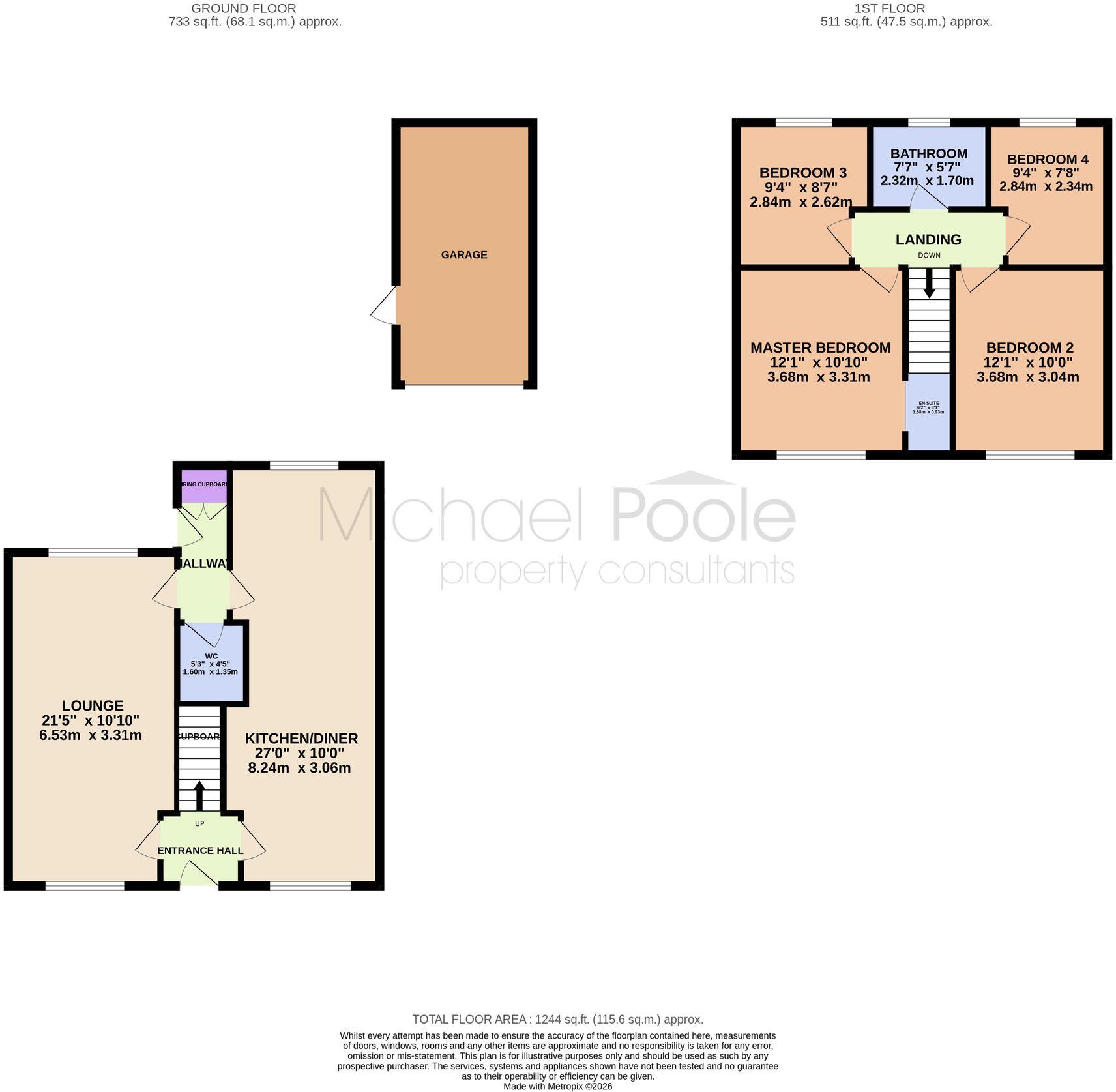 Brandon Close, Billingham, TS23 floorplan