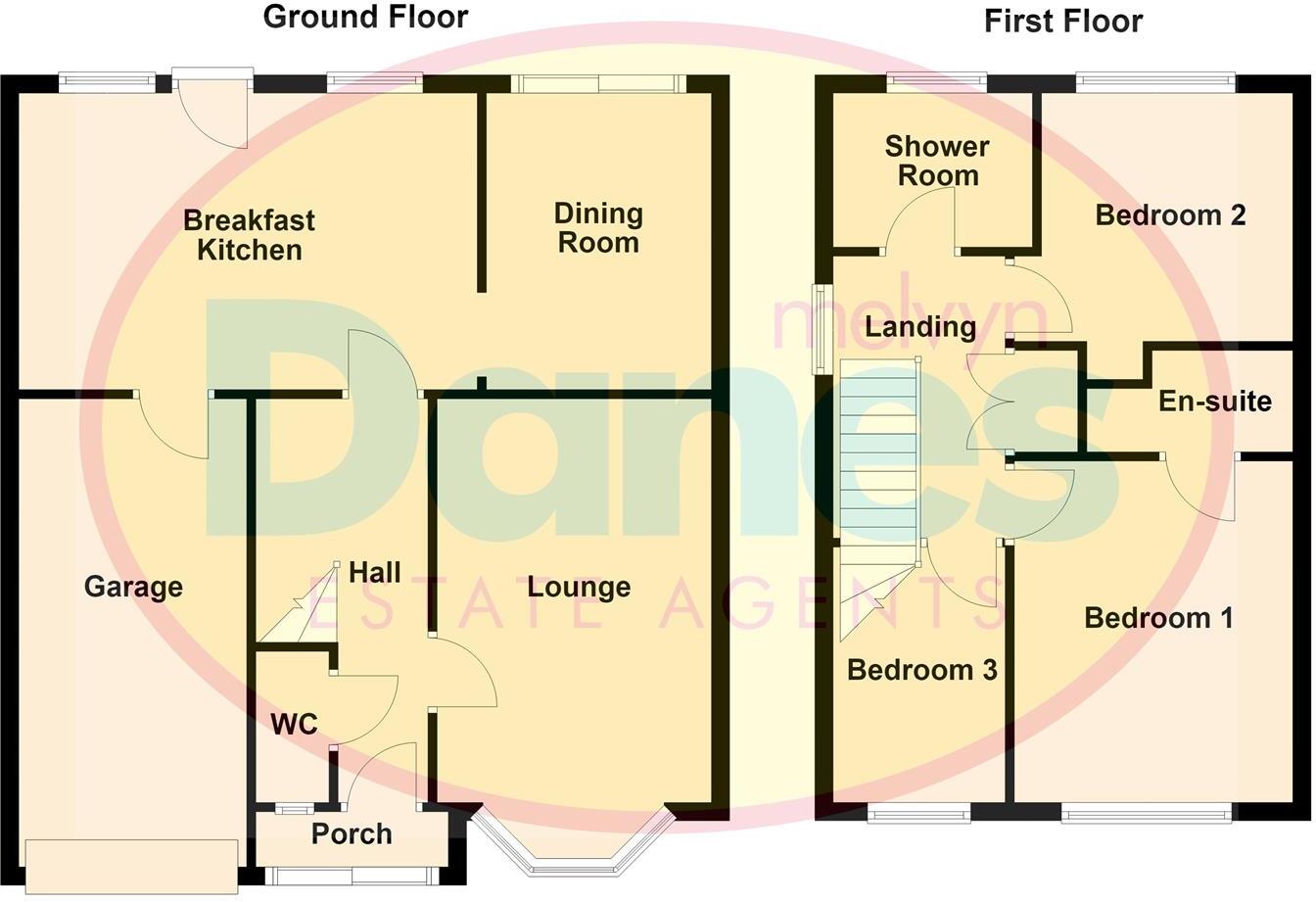 Millford Close, Hall Green, Birmingham floorplan