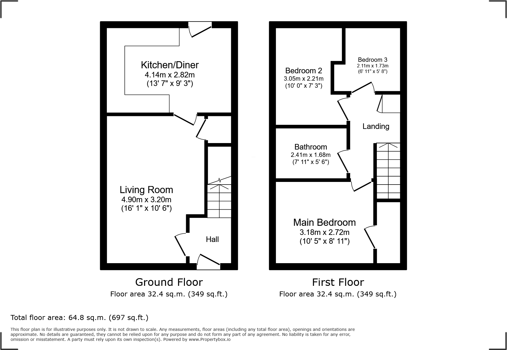Temple Lane, Silver End, Witham floorplan
