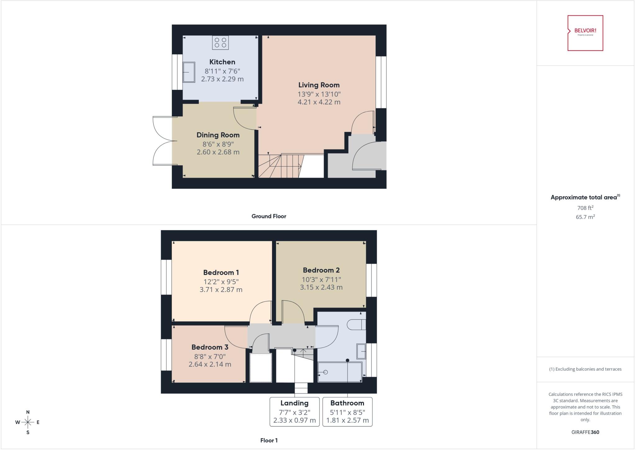 Hudson Way, Radcliffe-On-Trent, NG12 floorplan