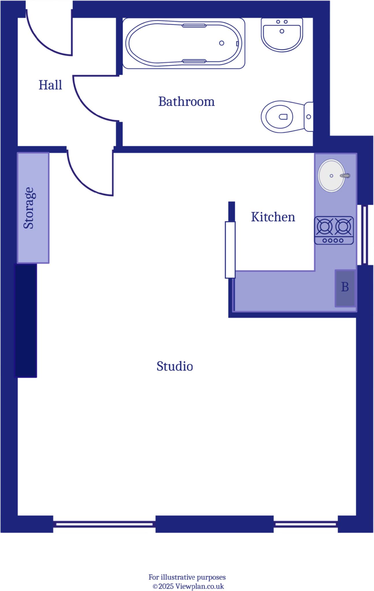 Plassey House, Plassey Street, Penarth floorplan