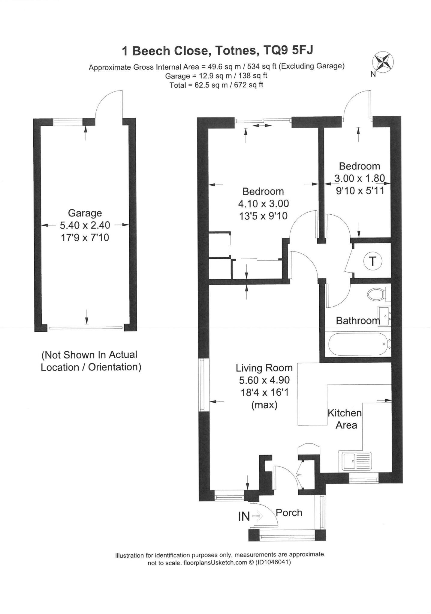 Totnes floorplan
