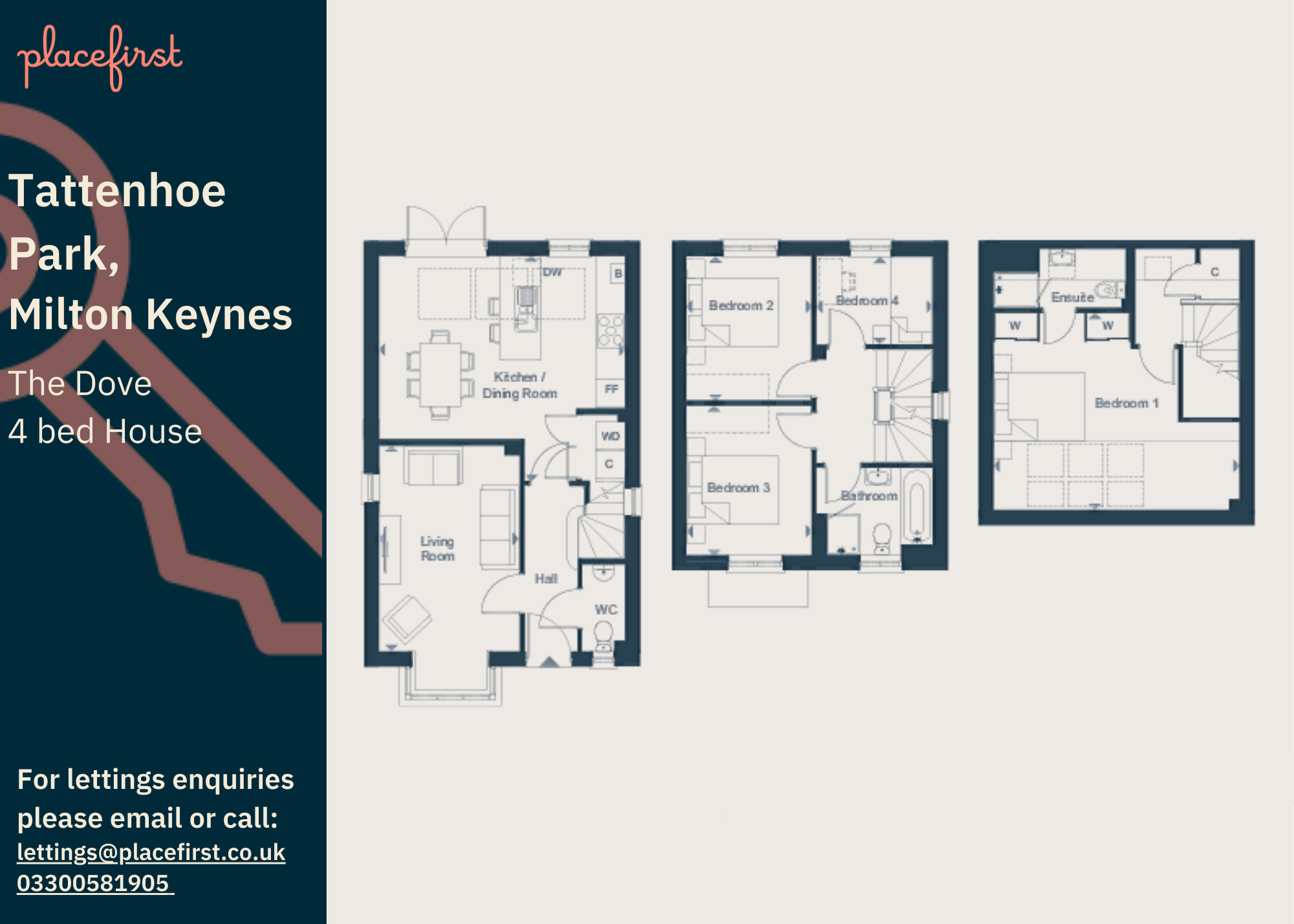 Thackerey Crescent, Tattenhoe Park, Milton Keynes floorplan