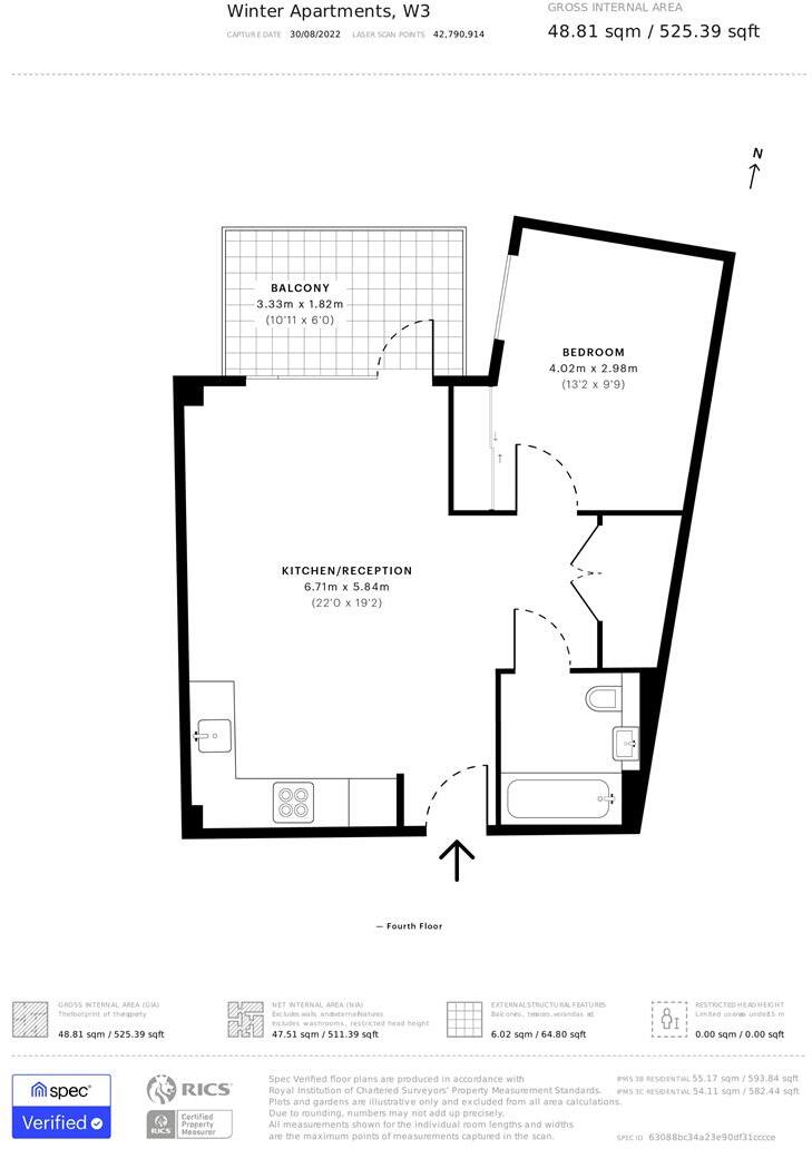 Winter Apartments, East Acton Lane, Acton, Ealing floorplan
