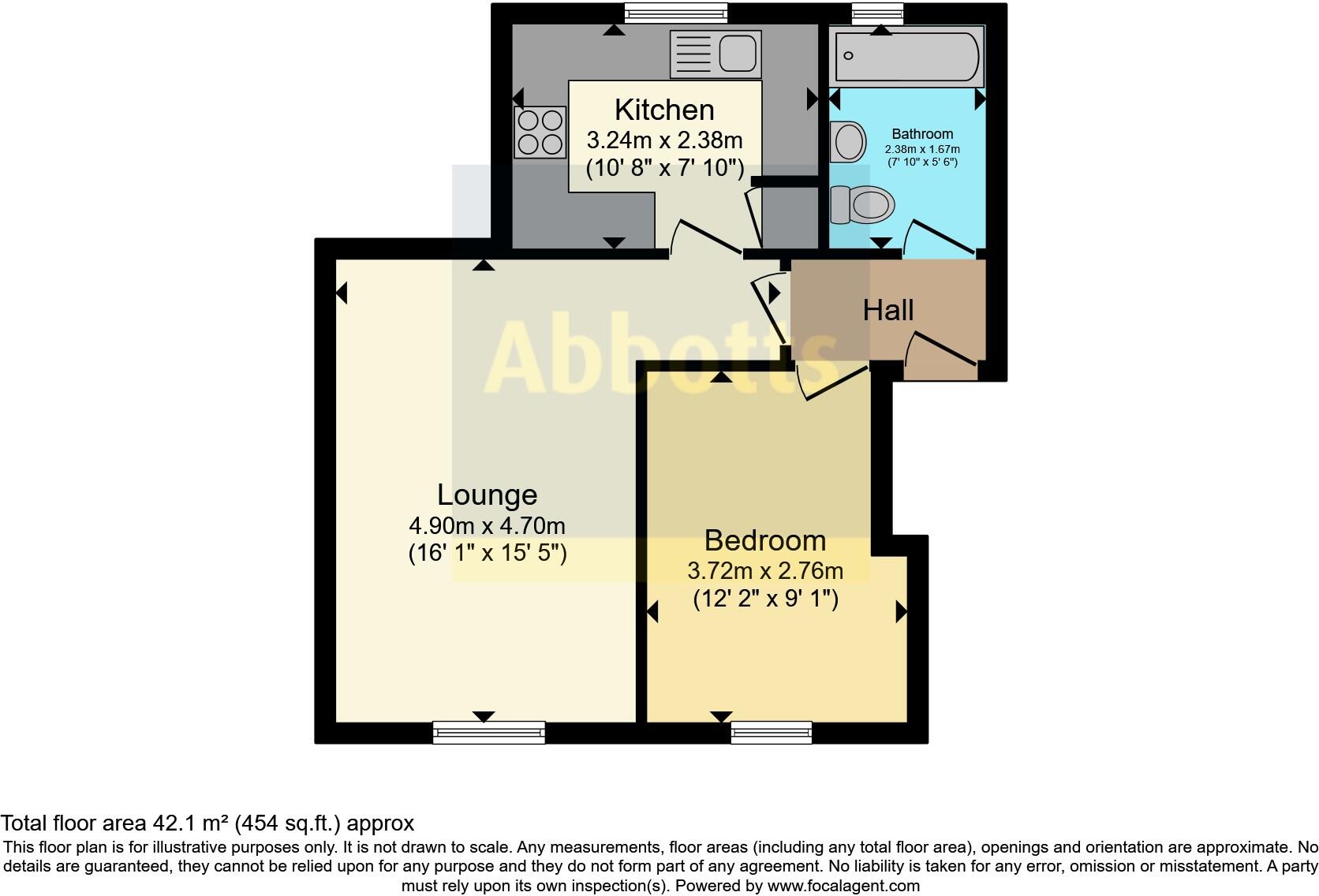 Waterville Drive, Vange, Basildon, Essex, SS16 floorplan