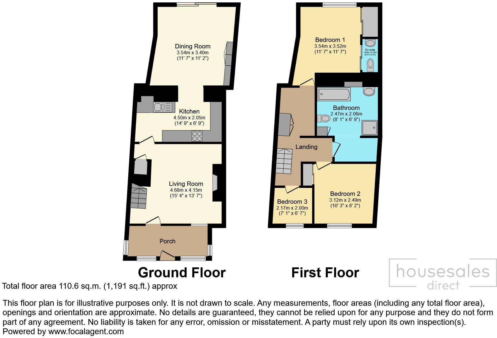 Penmaen Bethel, Caernarfon, LL55 floorplan