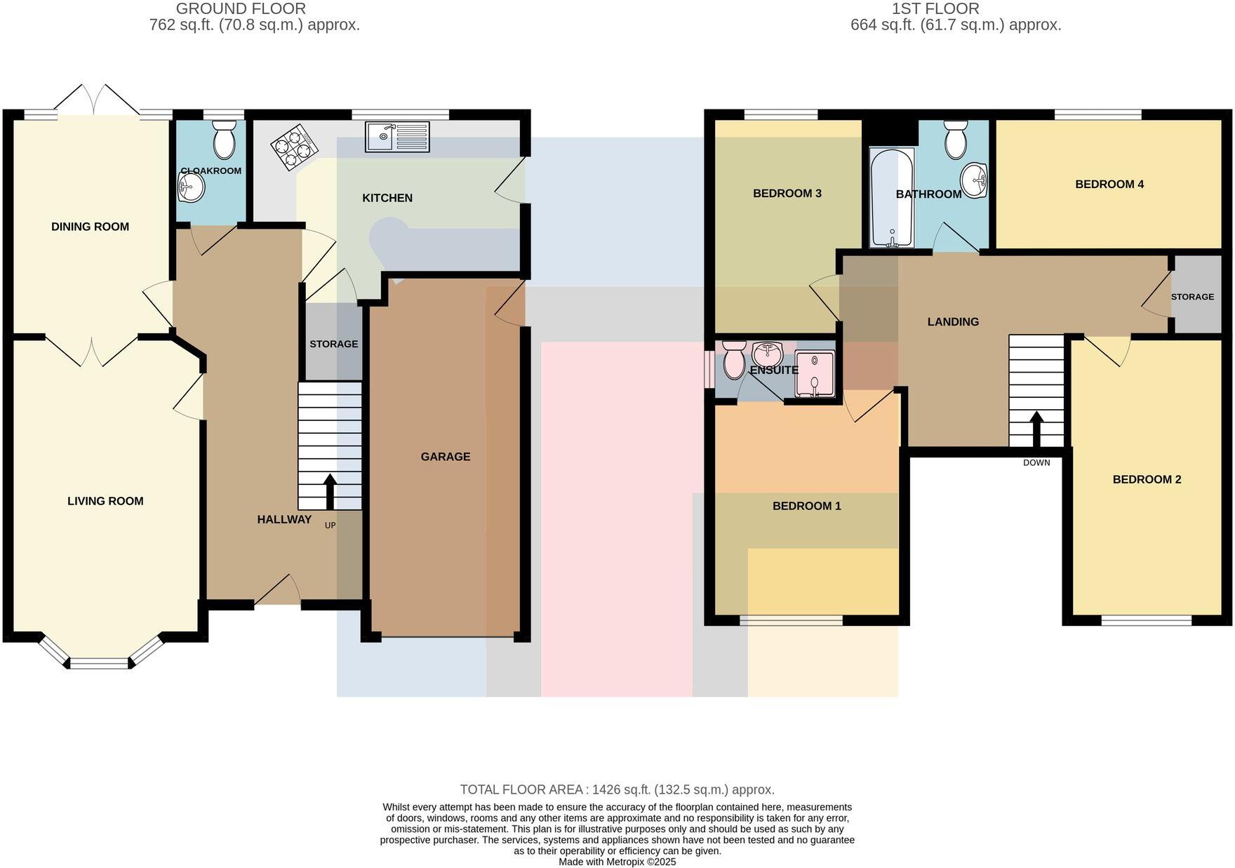 Heol Moor, Barry, CF62 floorplan
