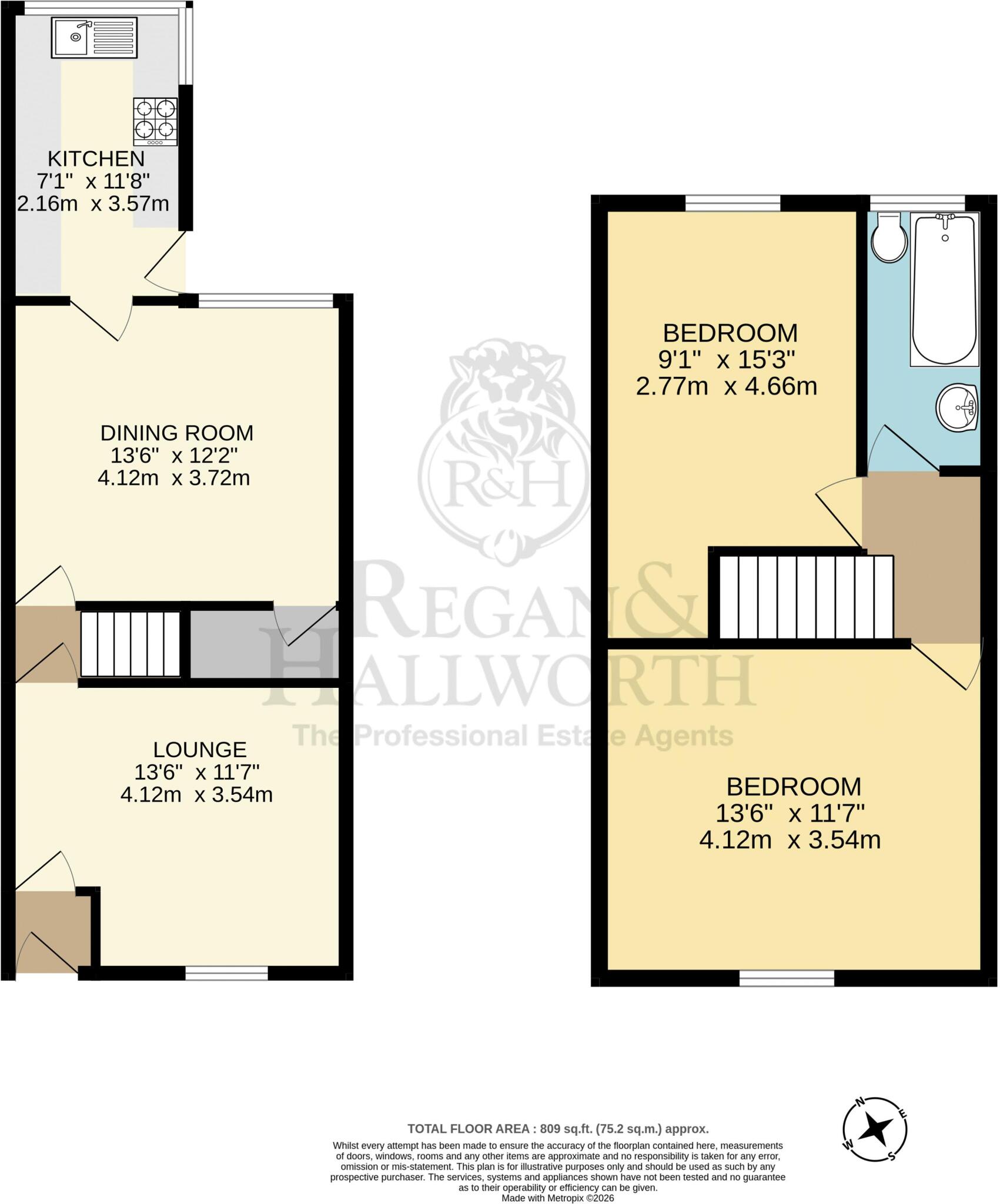 School Lane, Upholland, WN8 0LW floorplan