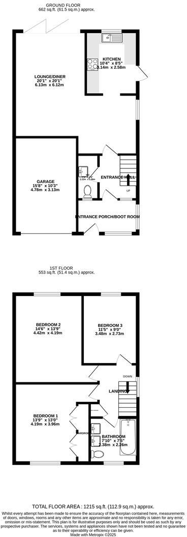 Lower Dukes Road, Douglas floorplan