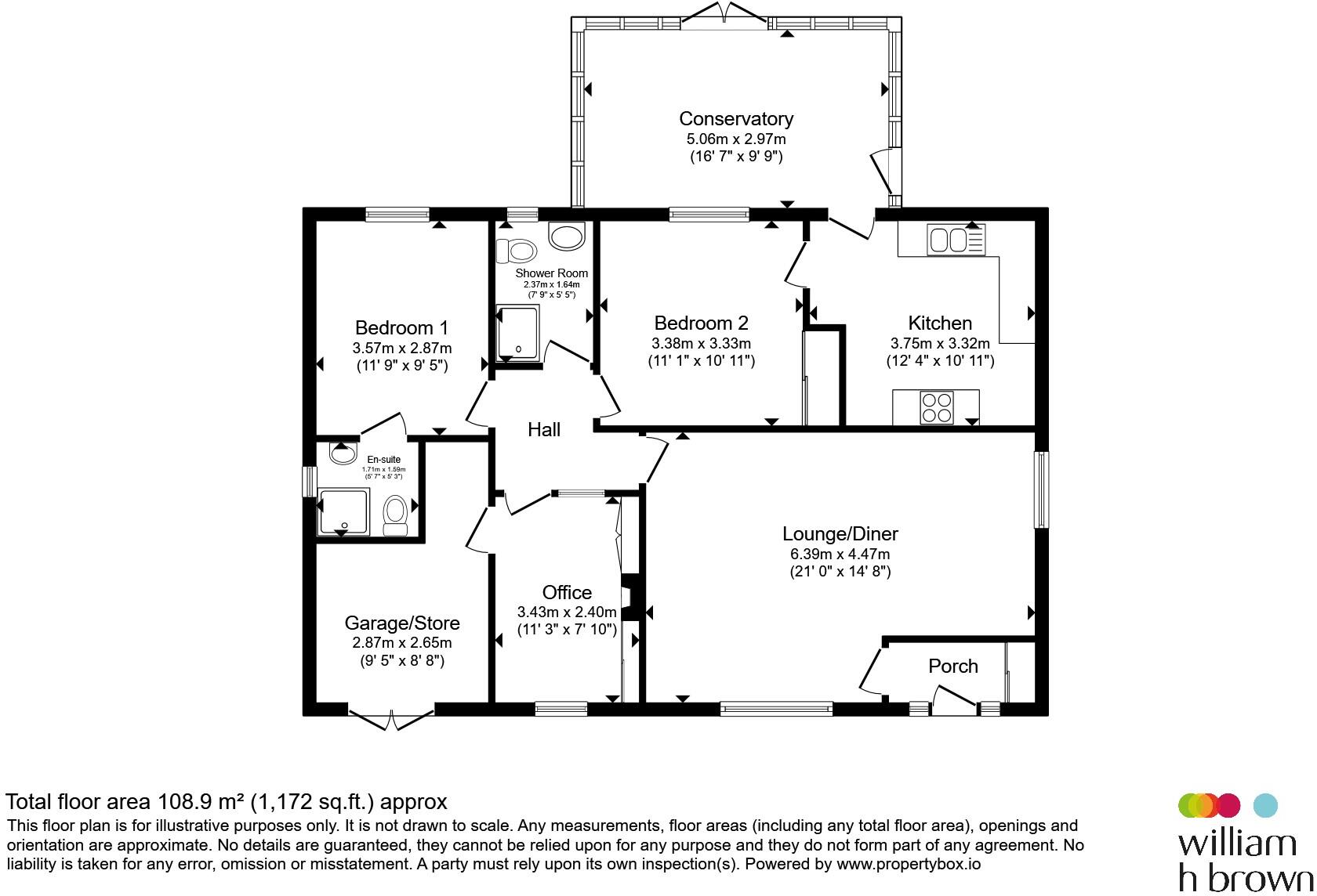 The Chase, Leverington Road, Wisbech floorplan