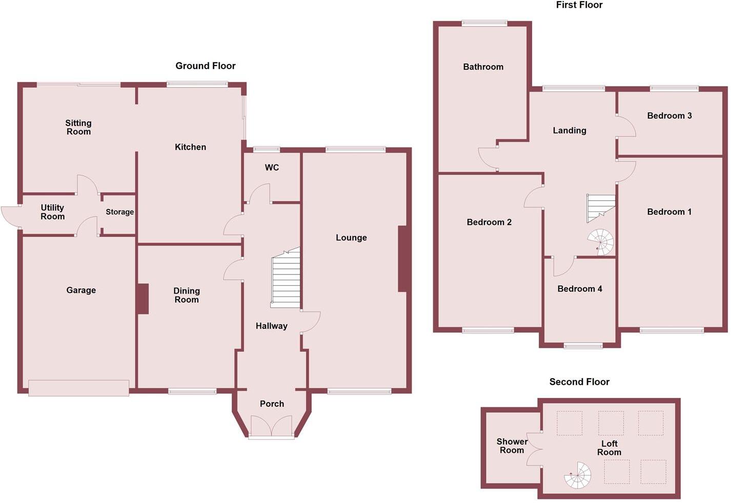 Brimstage Road, Heswall, Wirral floorplan