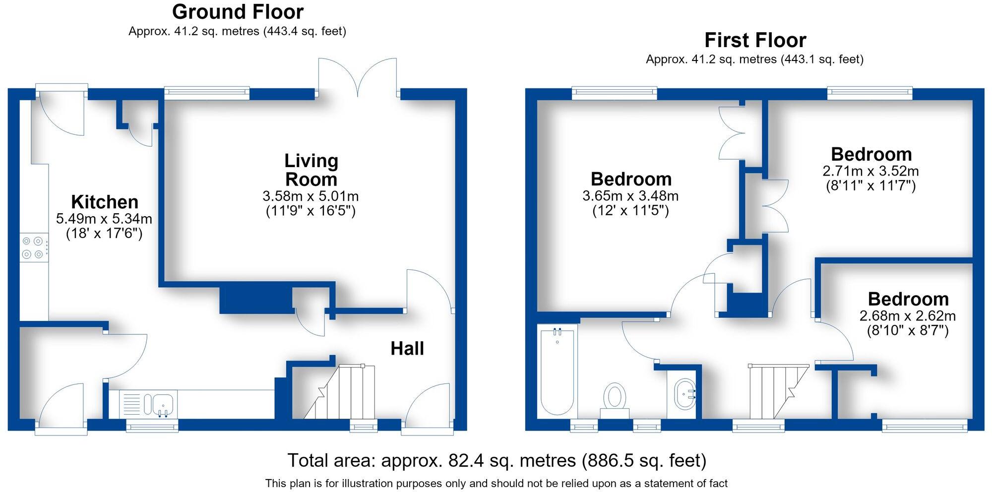Compton Road, Lighthorne Heath, Leamington Spa, CV33 floorplan
