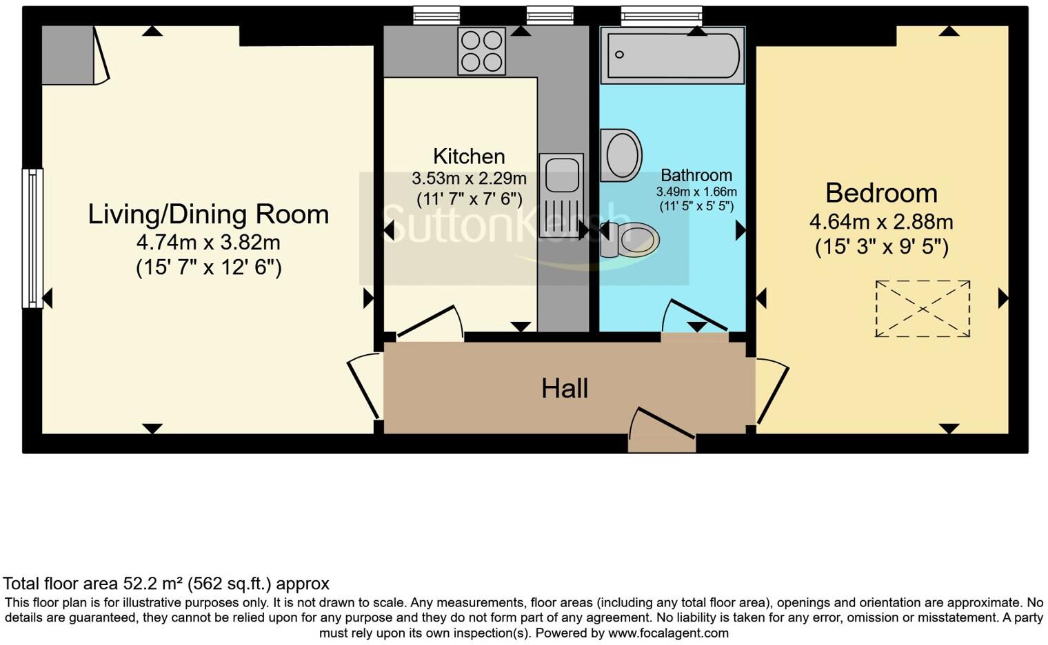 Ullet Road, Liverpool, Merseyside, L17 floorplan