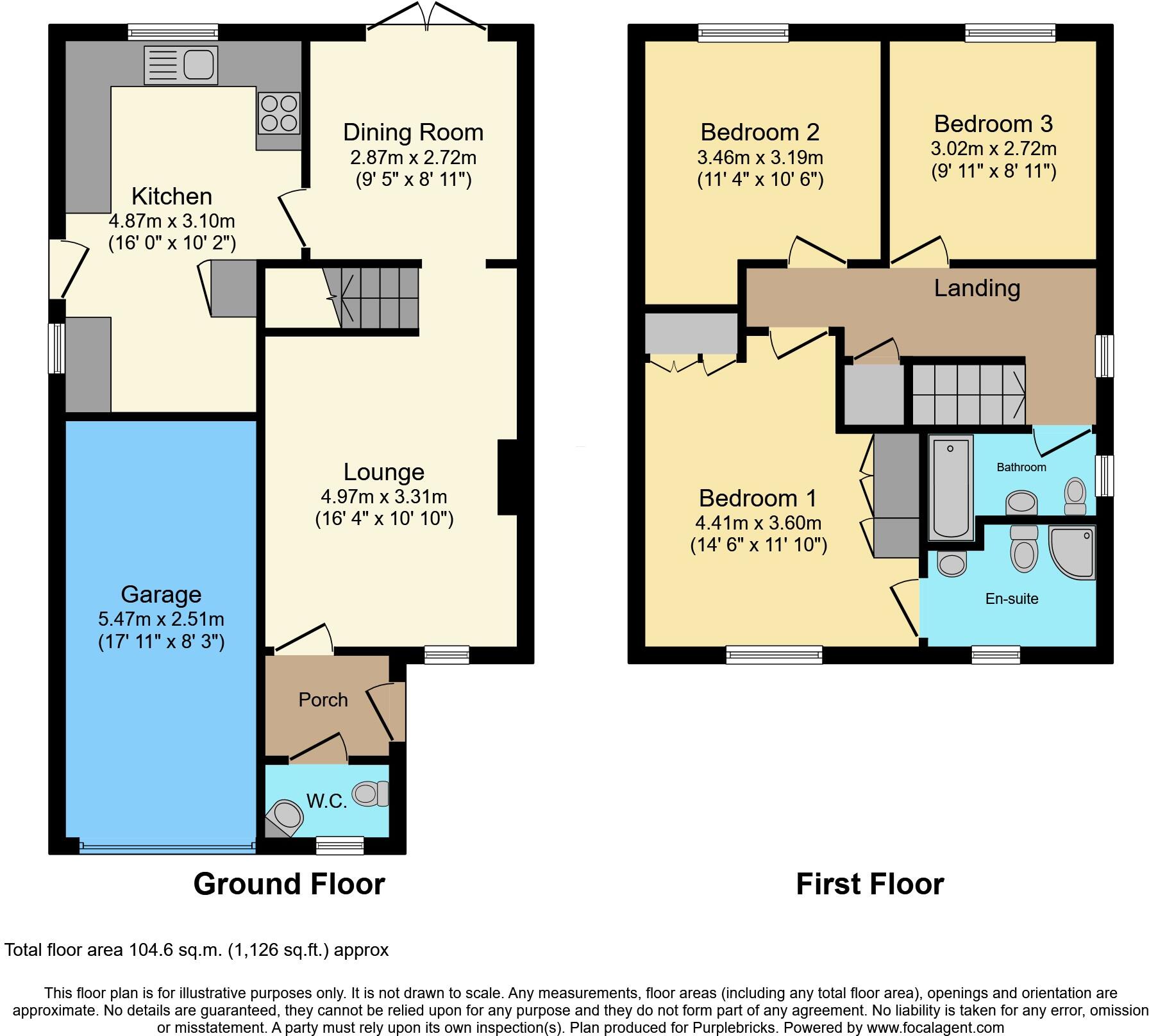 Larkspur Way, Wakefield, WF2 floorplan