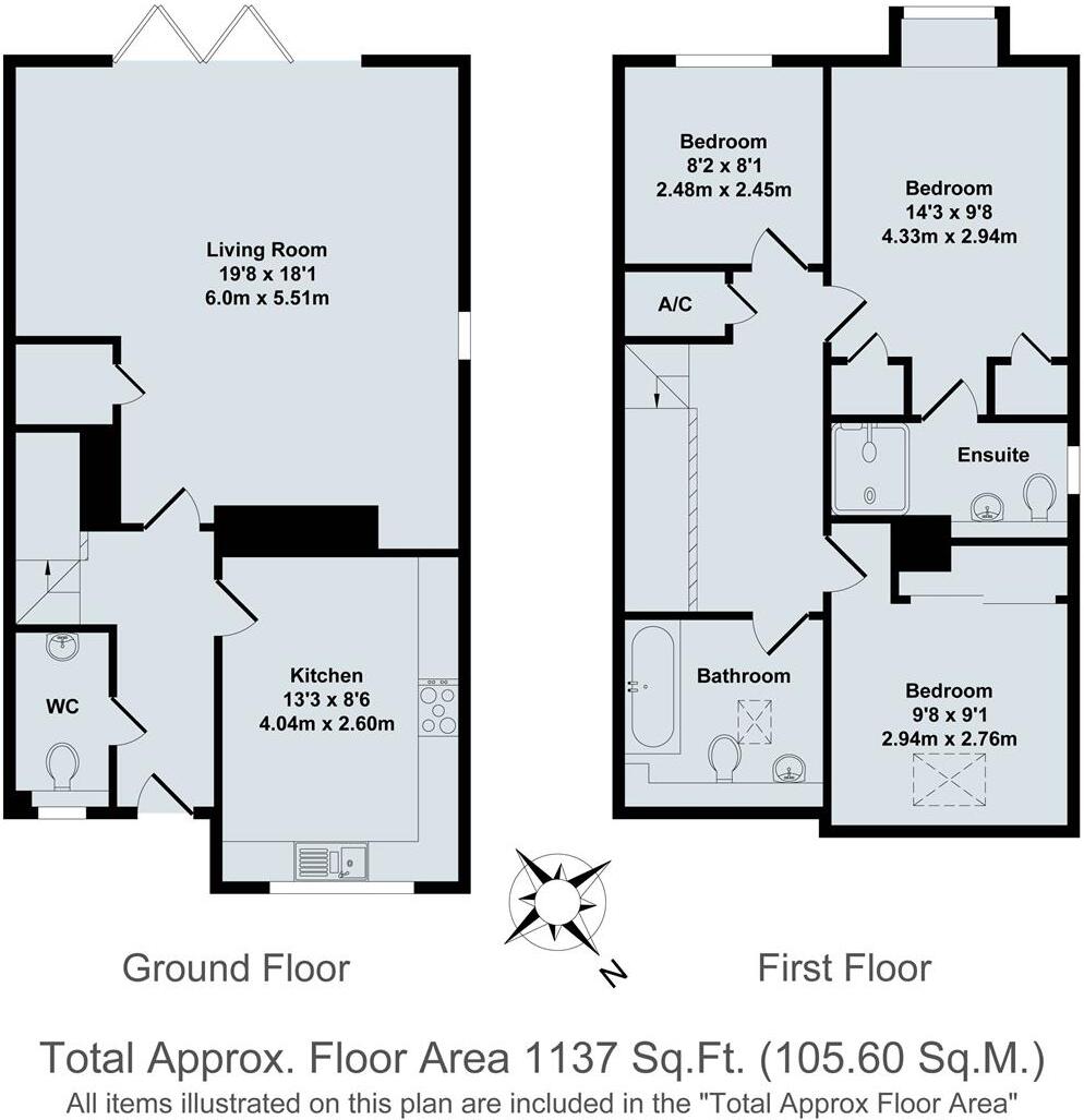 24, Aster Close, Didcot floorplan