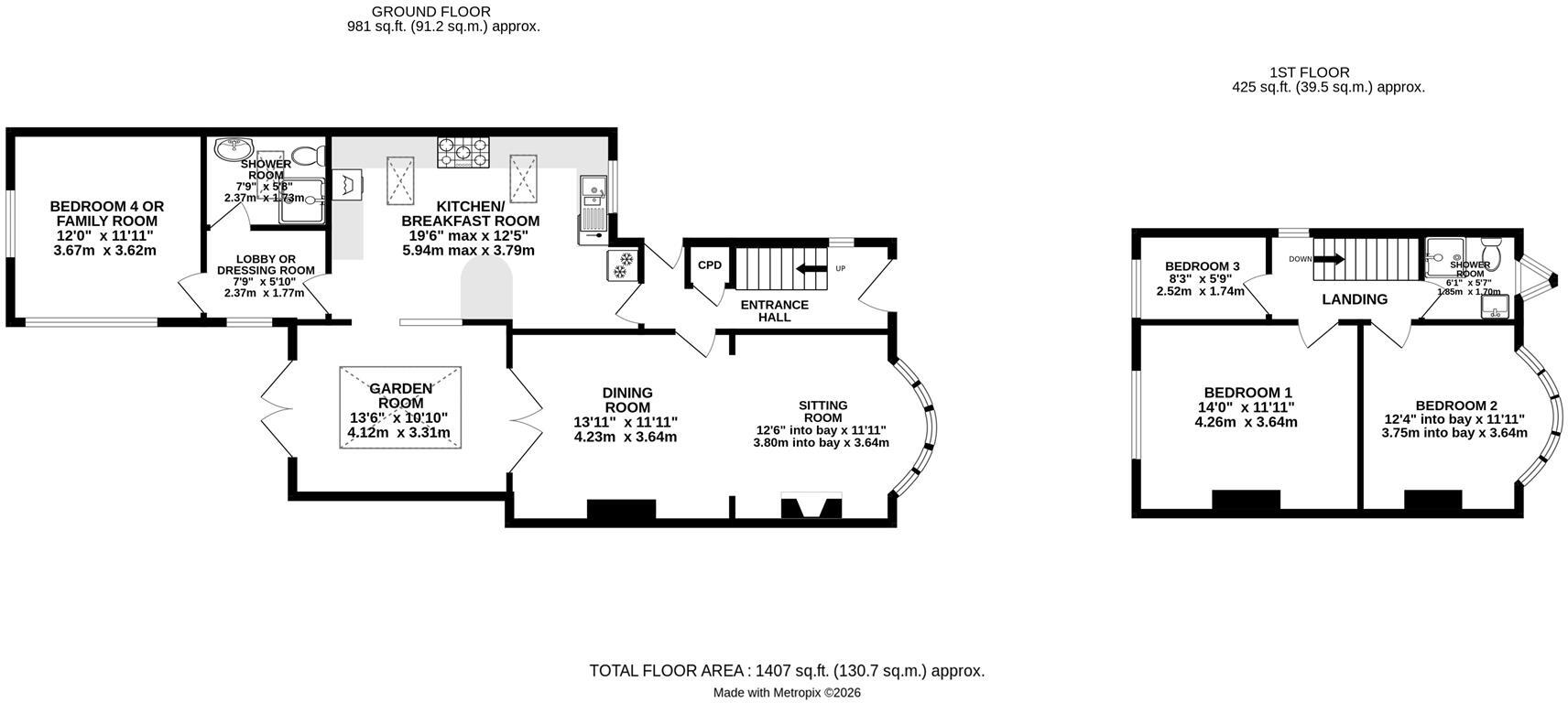 South Road, Baldock floorplan