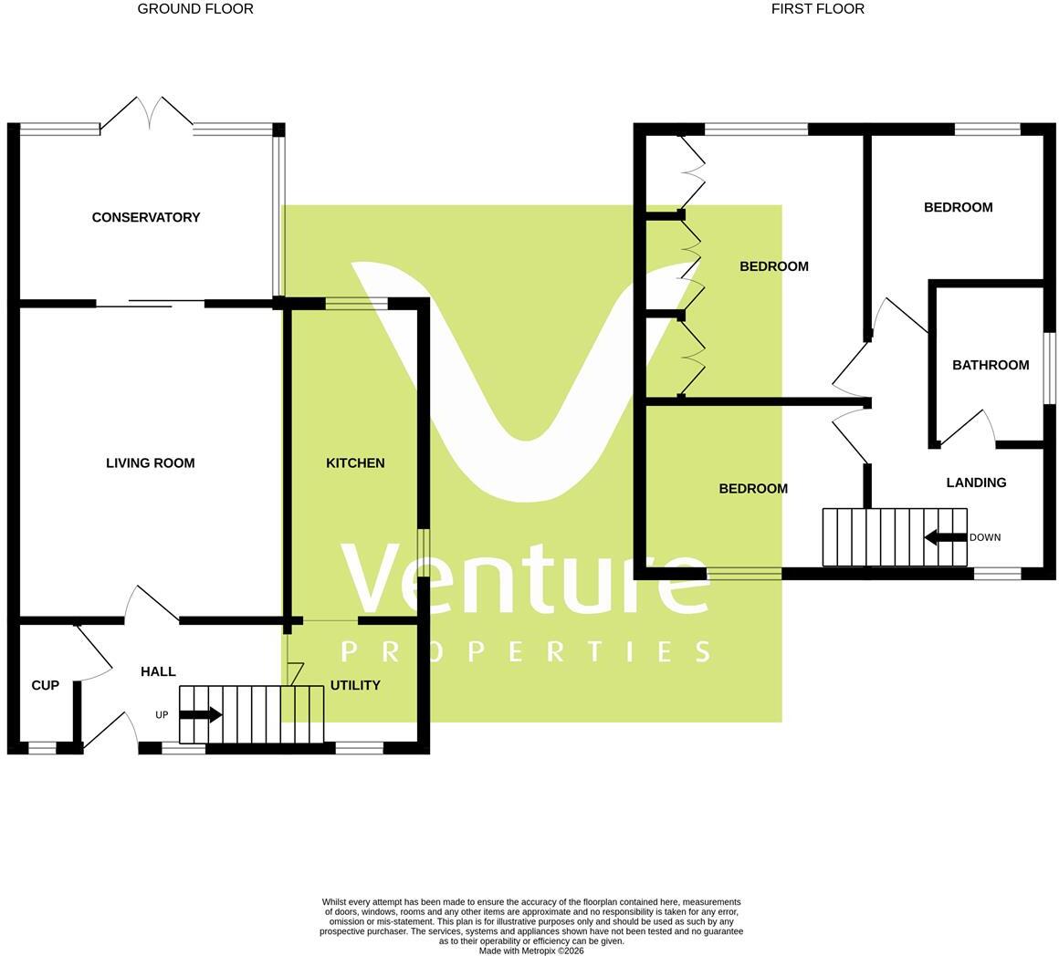 Cook Avenue, Bearpark, Durham floorplan