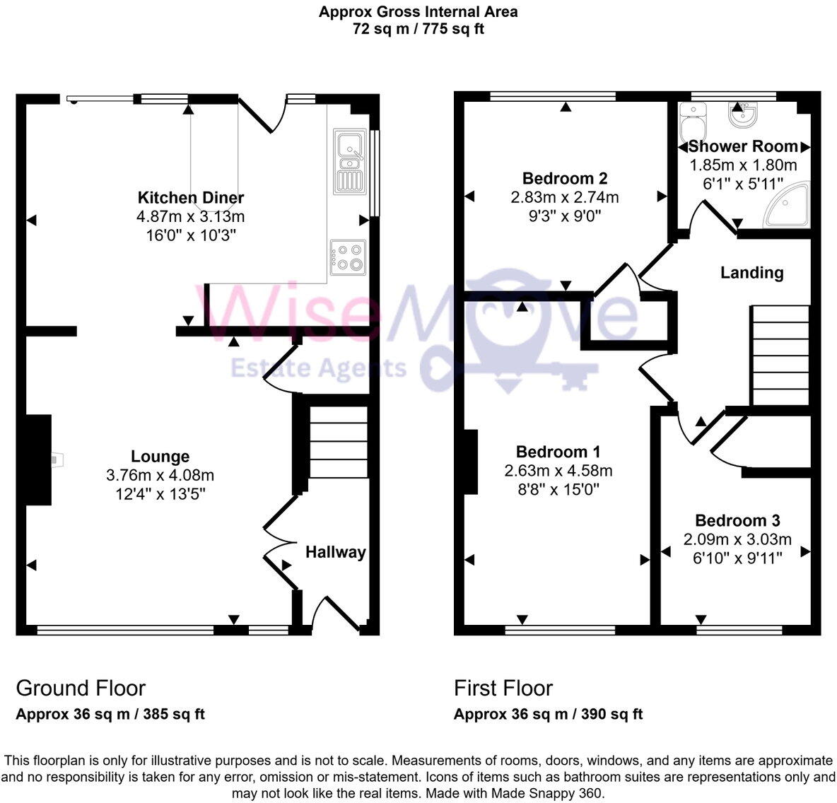 Cowan Way, Widnes, WA8 9BJ floorplan