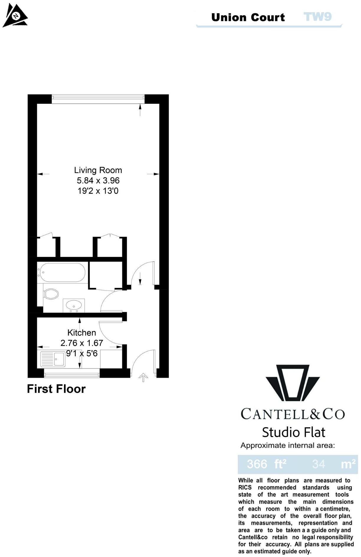 Union Court floorplan