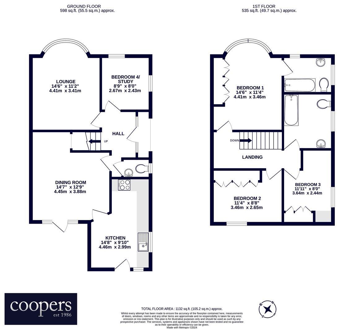 Long Lane, Hillingdon, UB10 floorplan