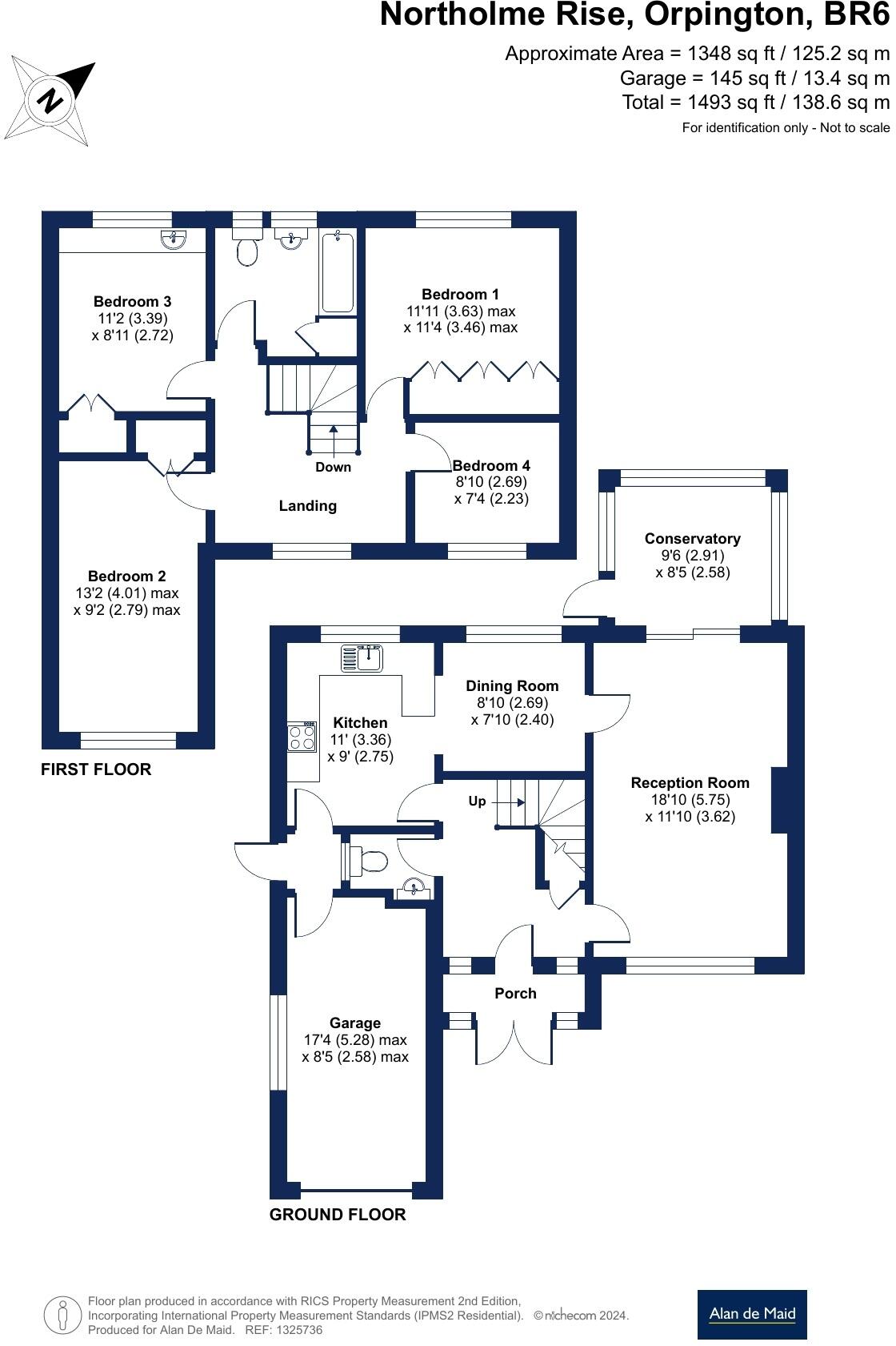 Northolme Rise, Orpington floorplan