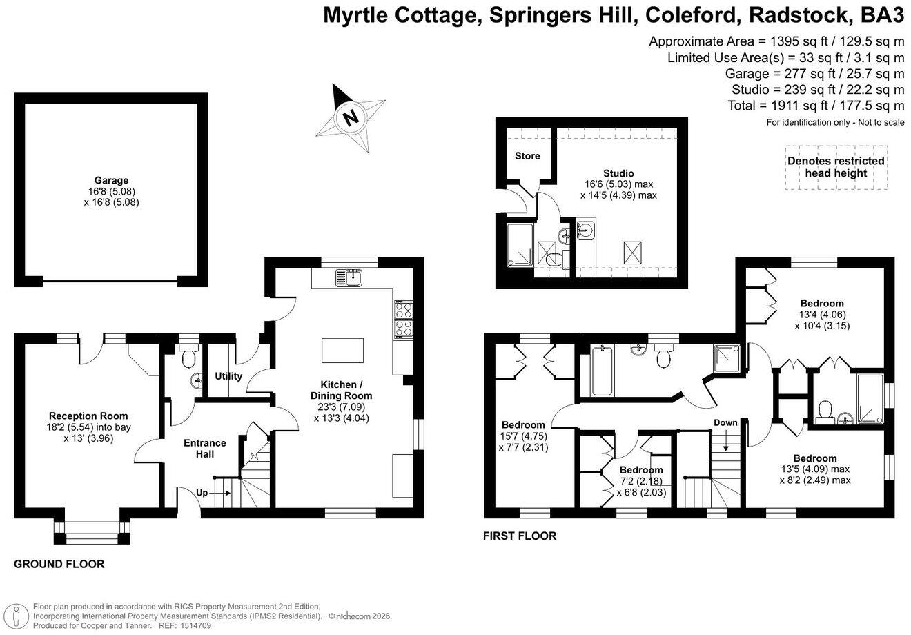 Springers Hill, Coleford, Radstock, BA3 floorplan
