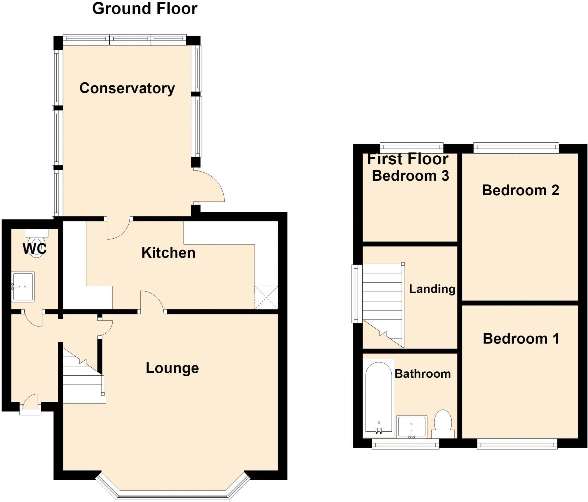 Pennine Drive, Wansbeck Manor, Ashington floorplan