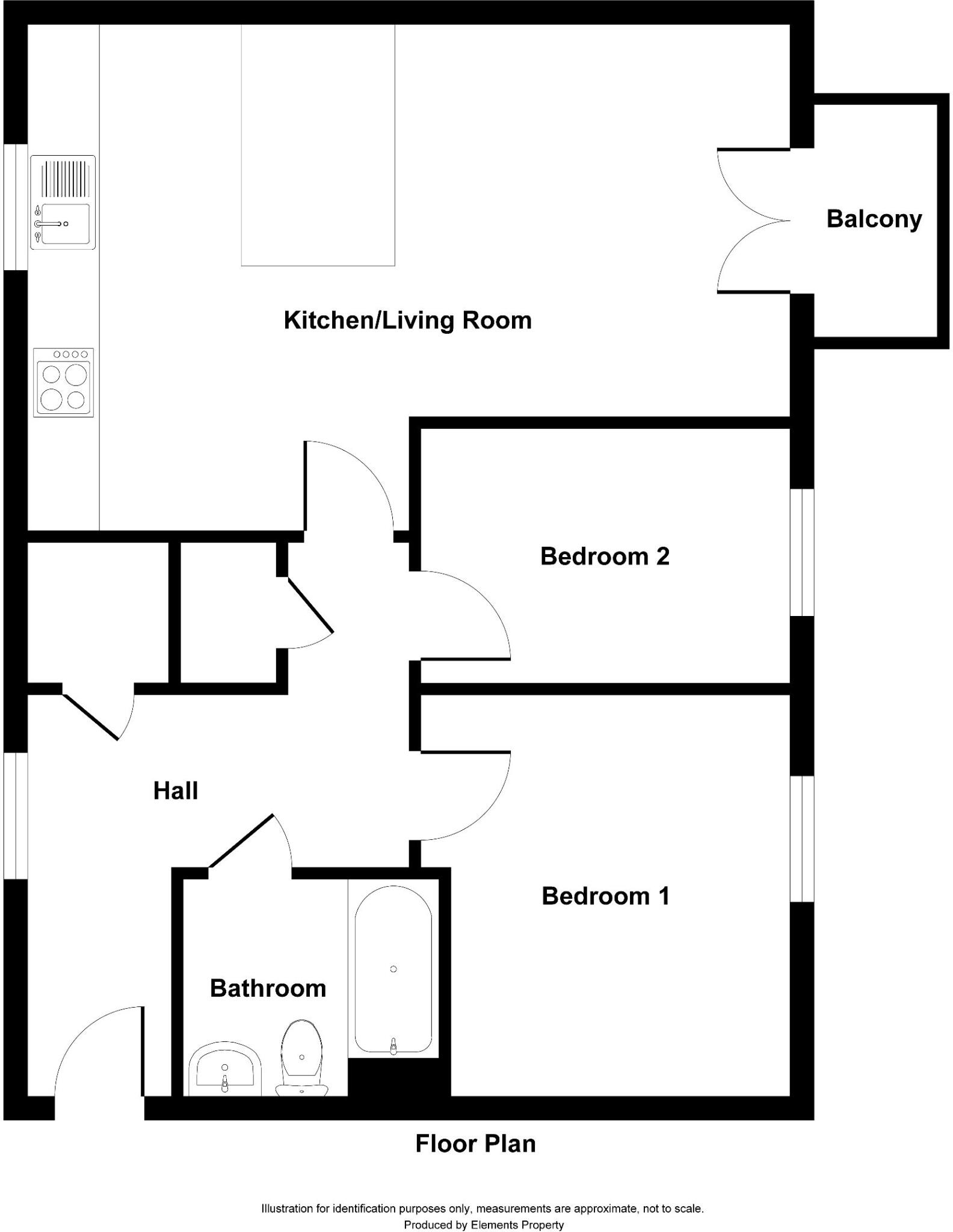 Newton Street, Bedford floorplan