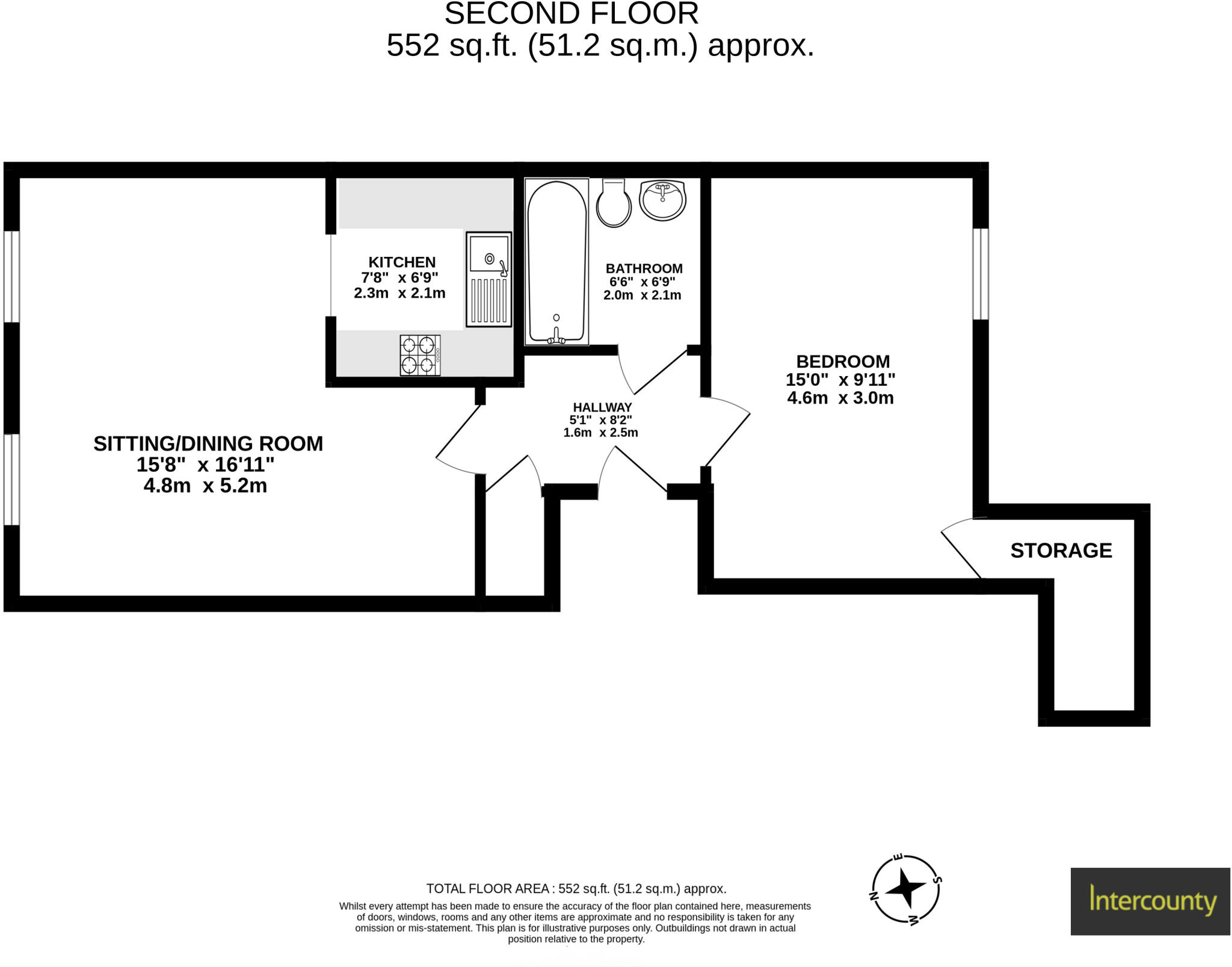 London Road, Sawbridgeworth, Hertfordshire, CM21 floorplan
