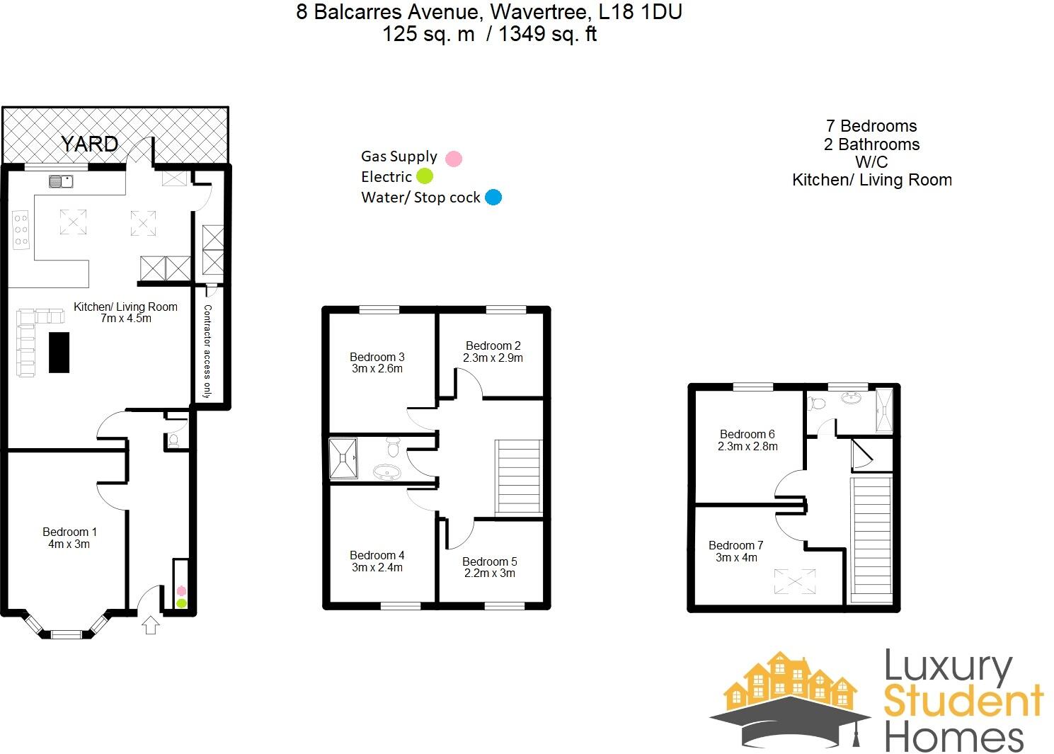 Balcarres Avenue, Liverpool floorplan
