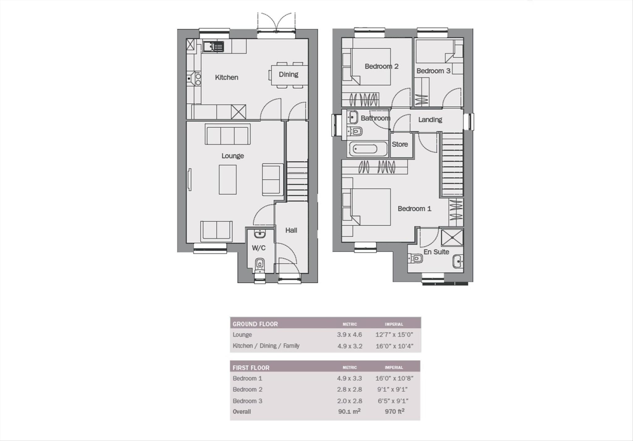 Riverside Walk, Kepple Lane, Garstang, Preston floorplan