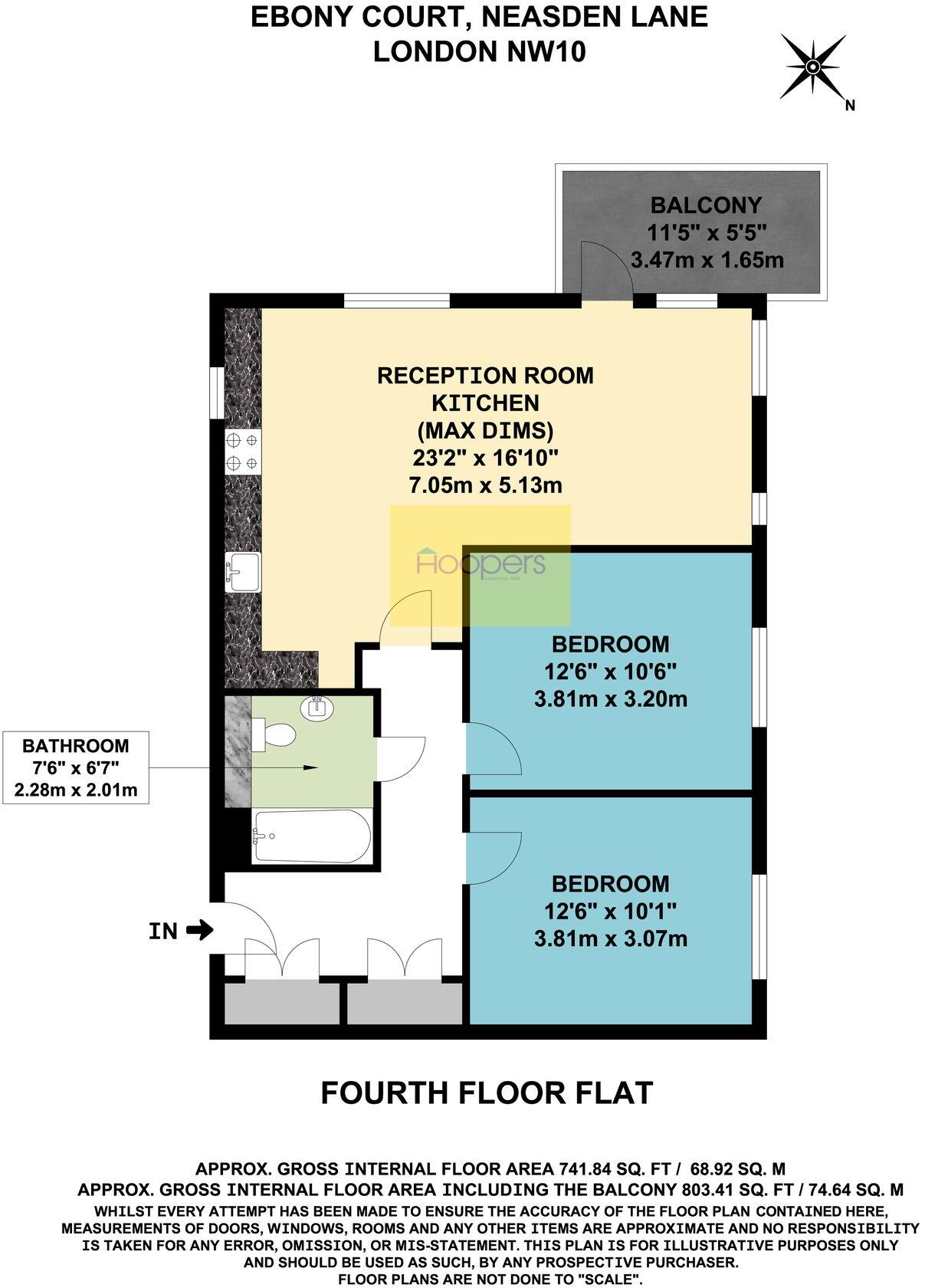 Neasden Lane, London, NW10 floorplan