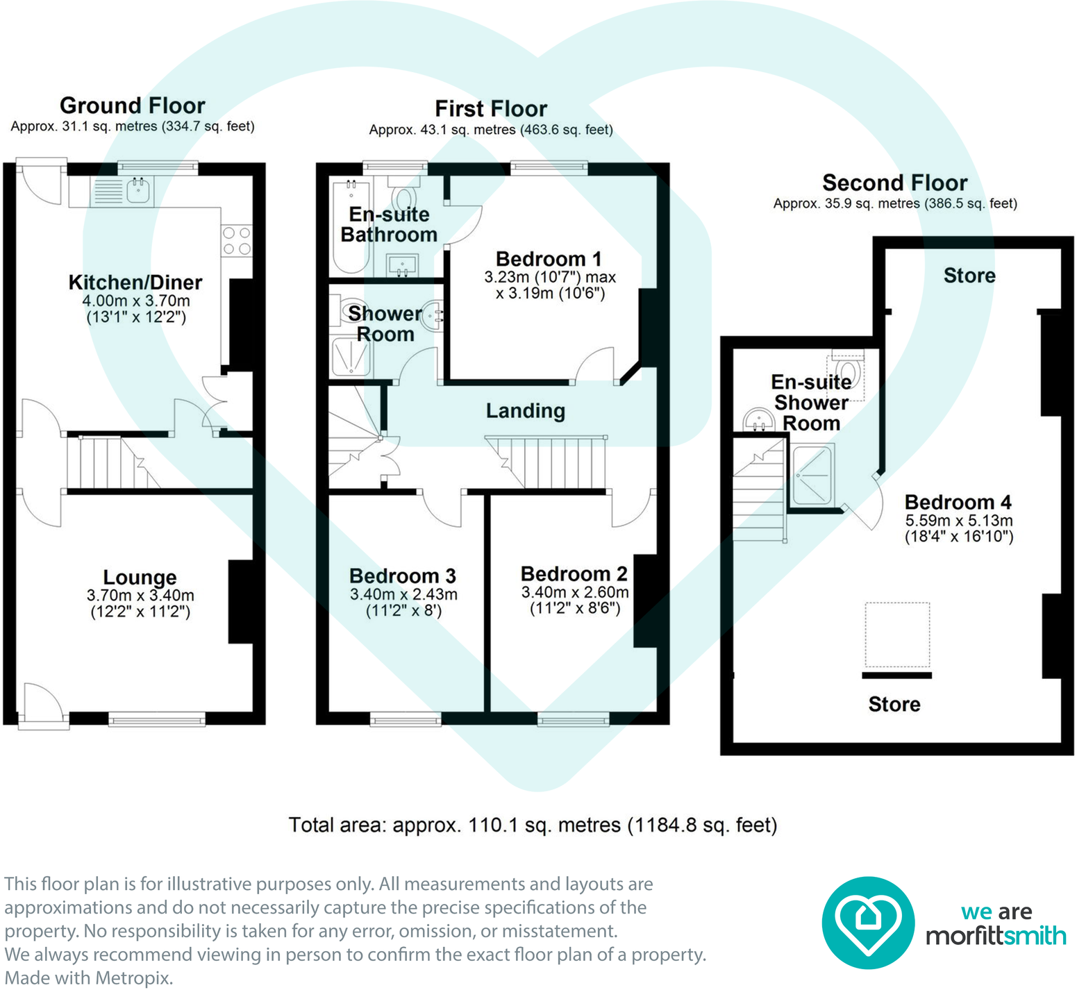 Greenhow Street, Walkley, S6 3TP floorplan