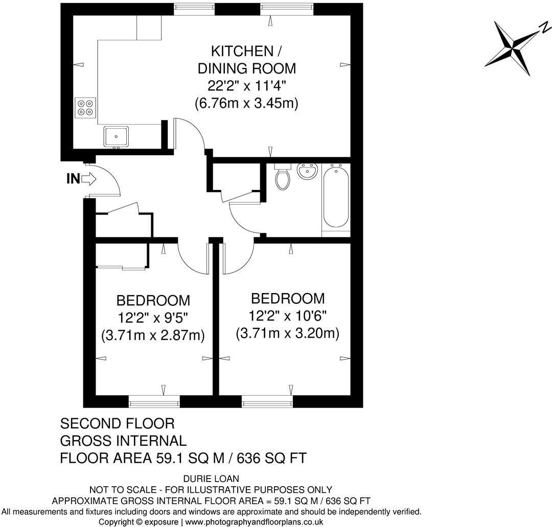 13/5 Durie Loan, Burdiehouse, Edinburgh floorplan