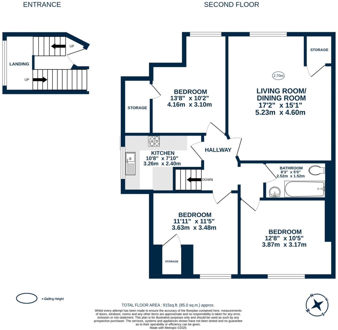 Chatsworth Road, Mapesbury, NW2 floorplan