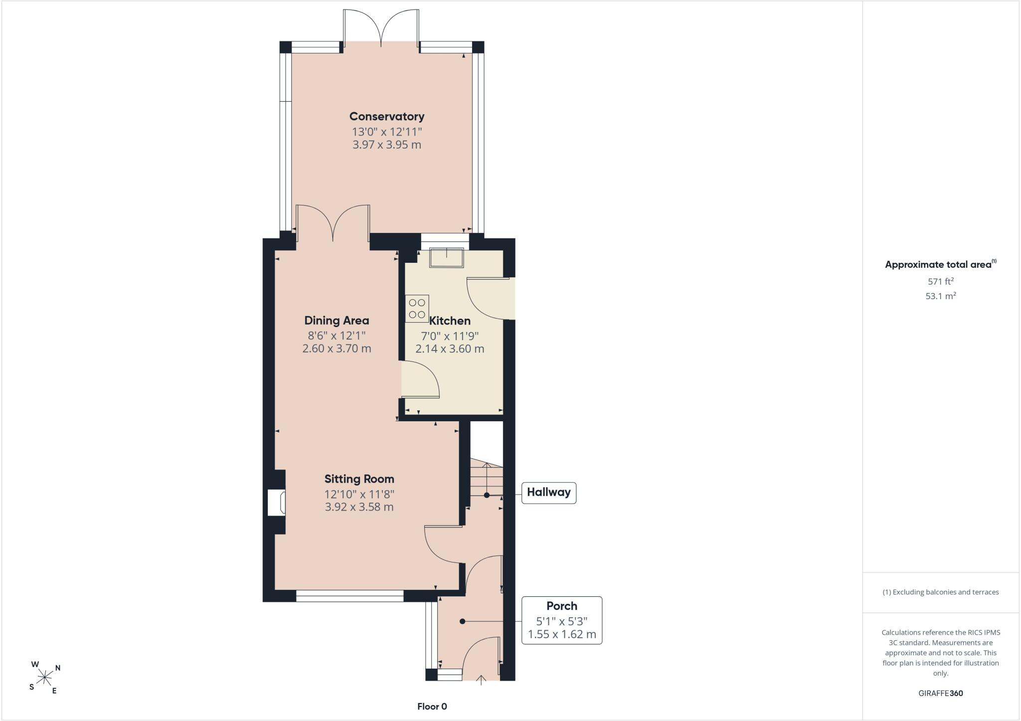 Longfellow Road, Westfield, Radstock, Somerset, BA3 floorplan