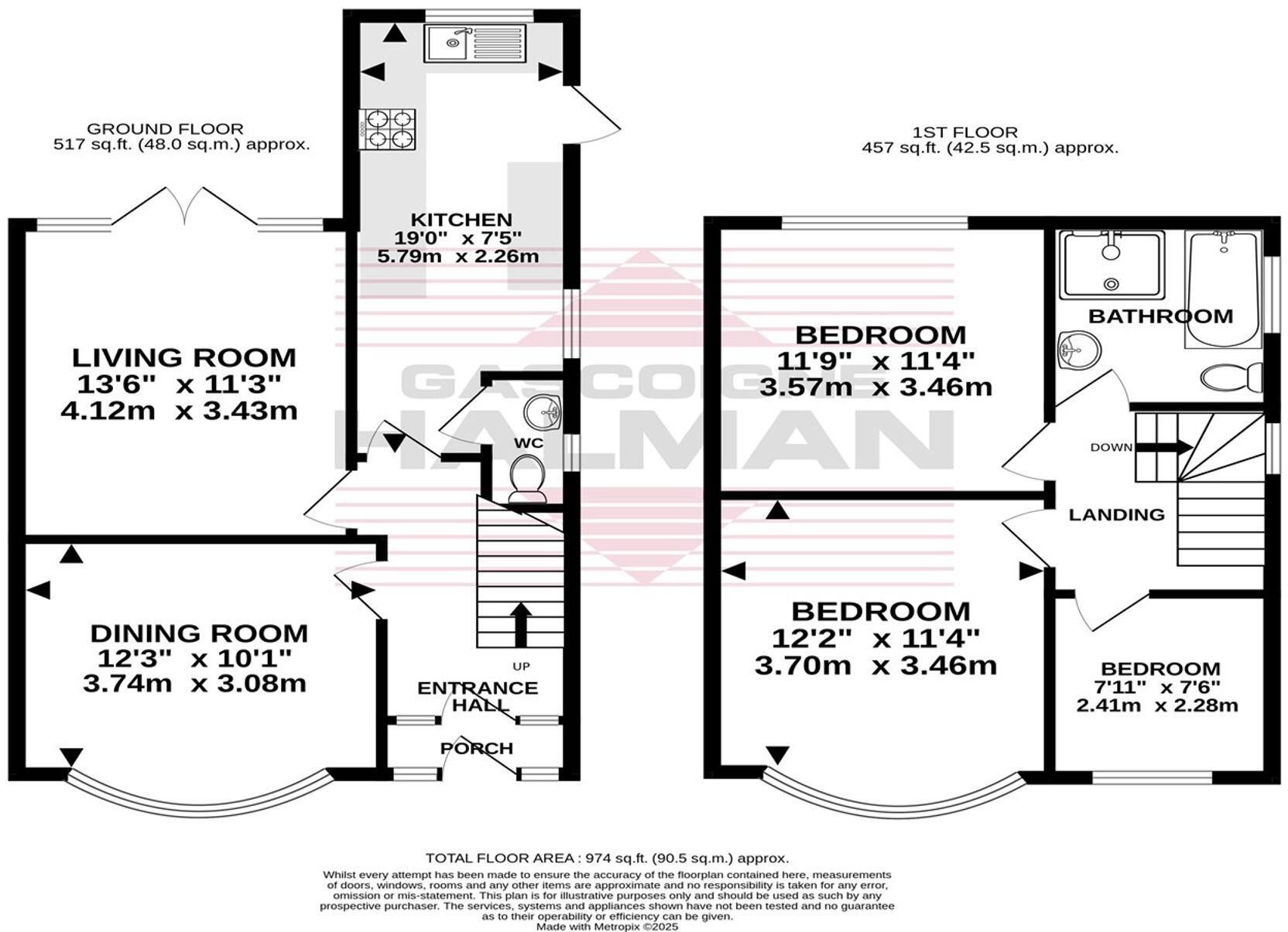 Highcrest Avenue, Gatley, SK8 floorplan