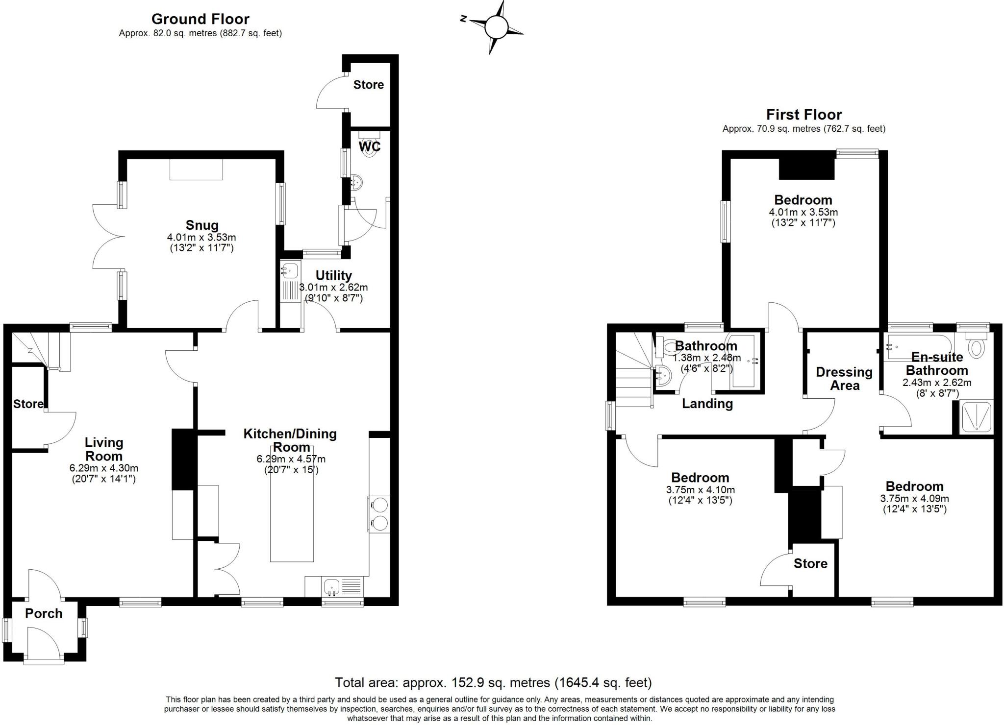 Assington, Sudbury, Suffolk floorplan