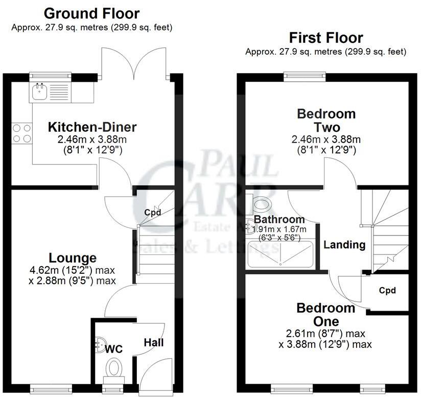 Lamplight Way, Hednesford floorplan