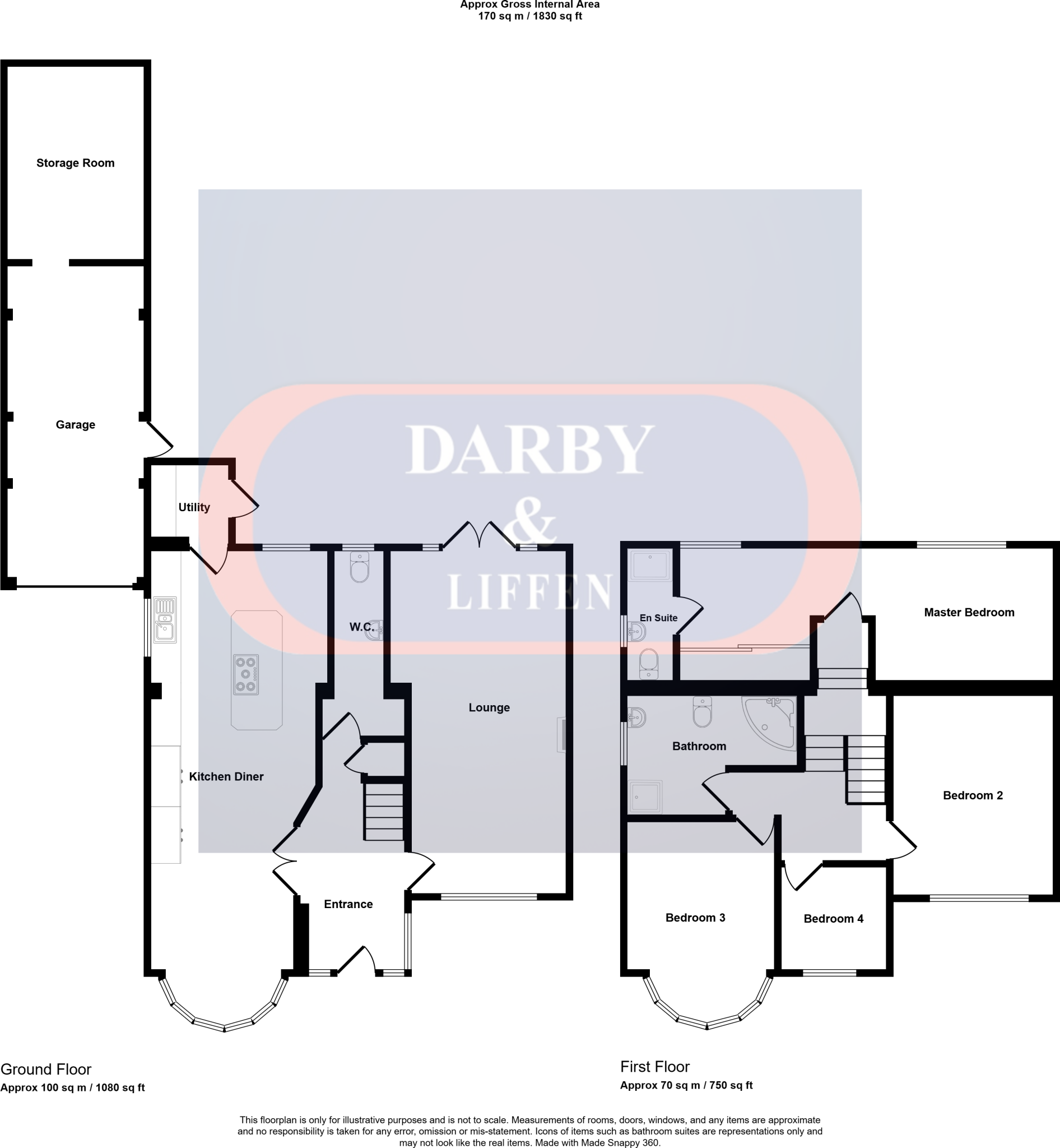 Bately Avenue, Gorleston floorplan