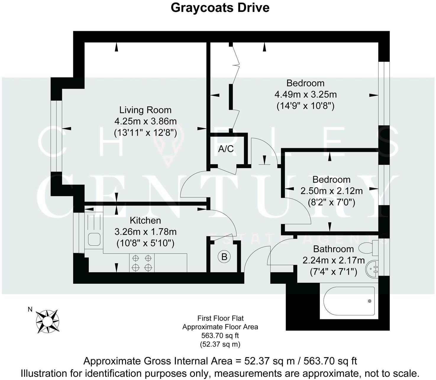 Graycoats Drive, Crowborough, TN6 floorplan