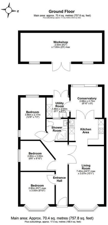 York Road, Herne Bay, CT6 8SN floorplan