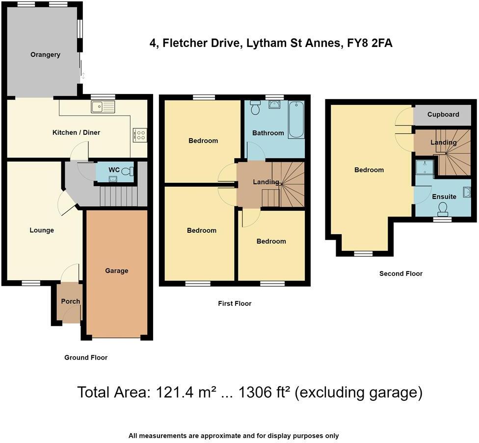 Fletcher Drive, Lytham St Annes floorplan
