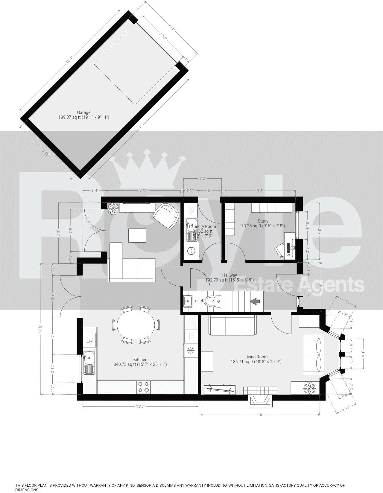 No. 1, Pinfold Close, Great Eccleston, Lancs PR3 0DJ floorplan